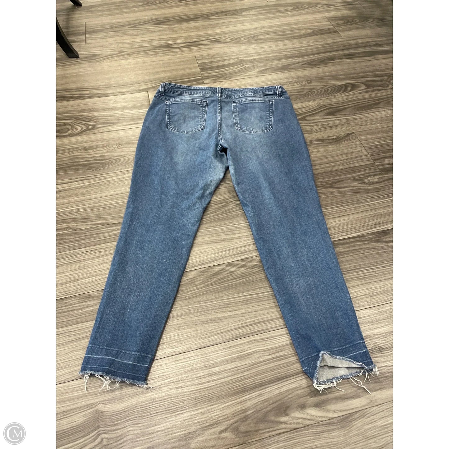 Jeans Straight By Michael Kors In Blue, Size: 12