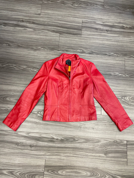 Jacket Leather By Clothes Mentor  Size: M