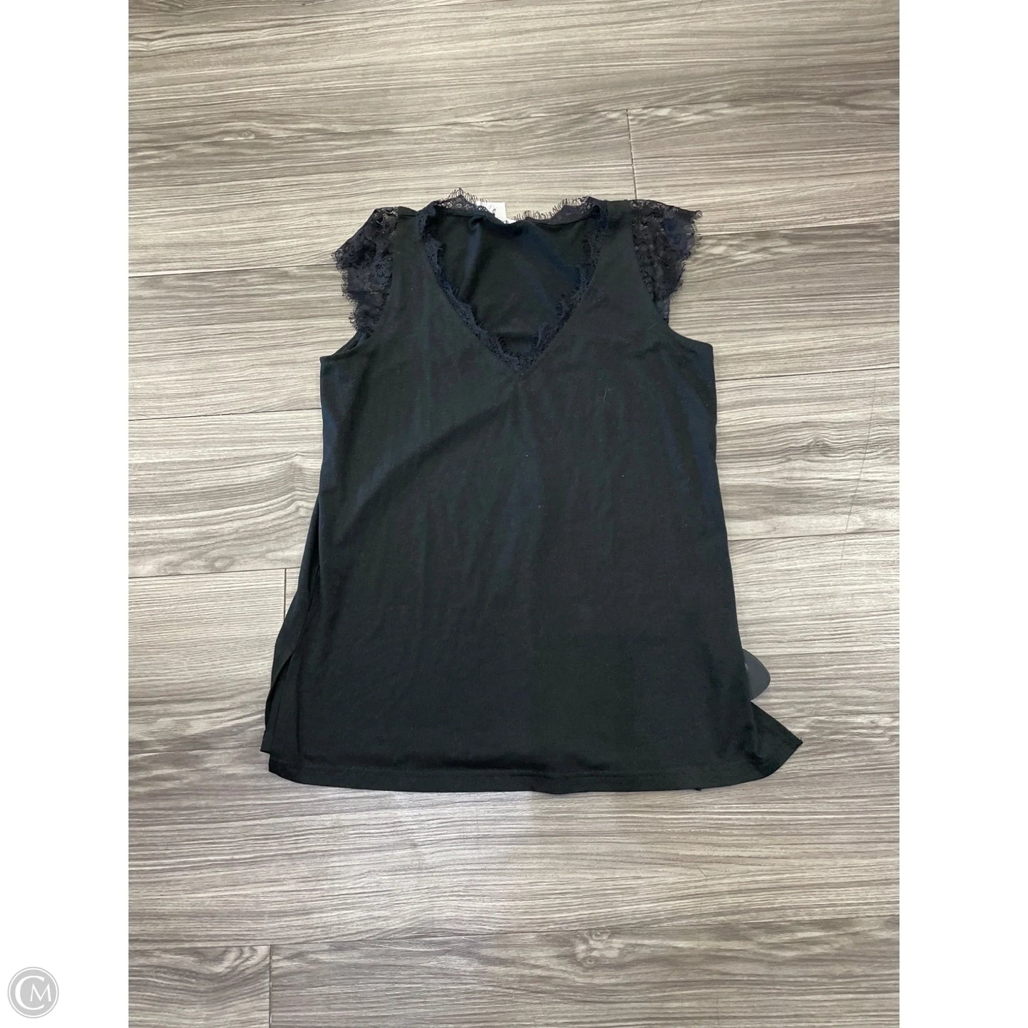 Tank Top By Clothes Mentor In Black, Size: S