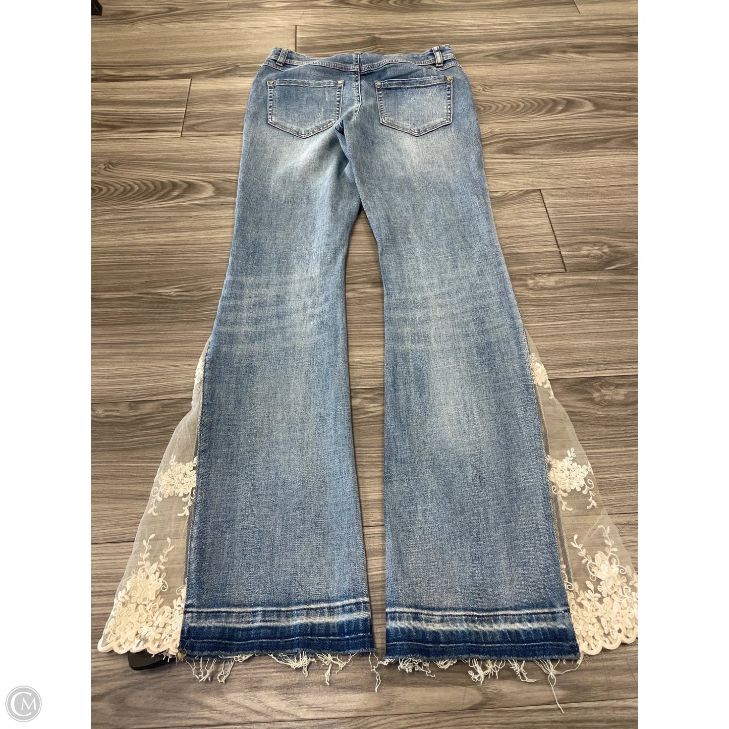 Jeans Flared By Inc In Blue, Size: 6