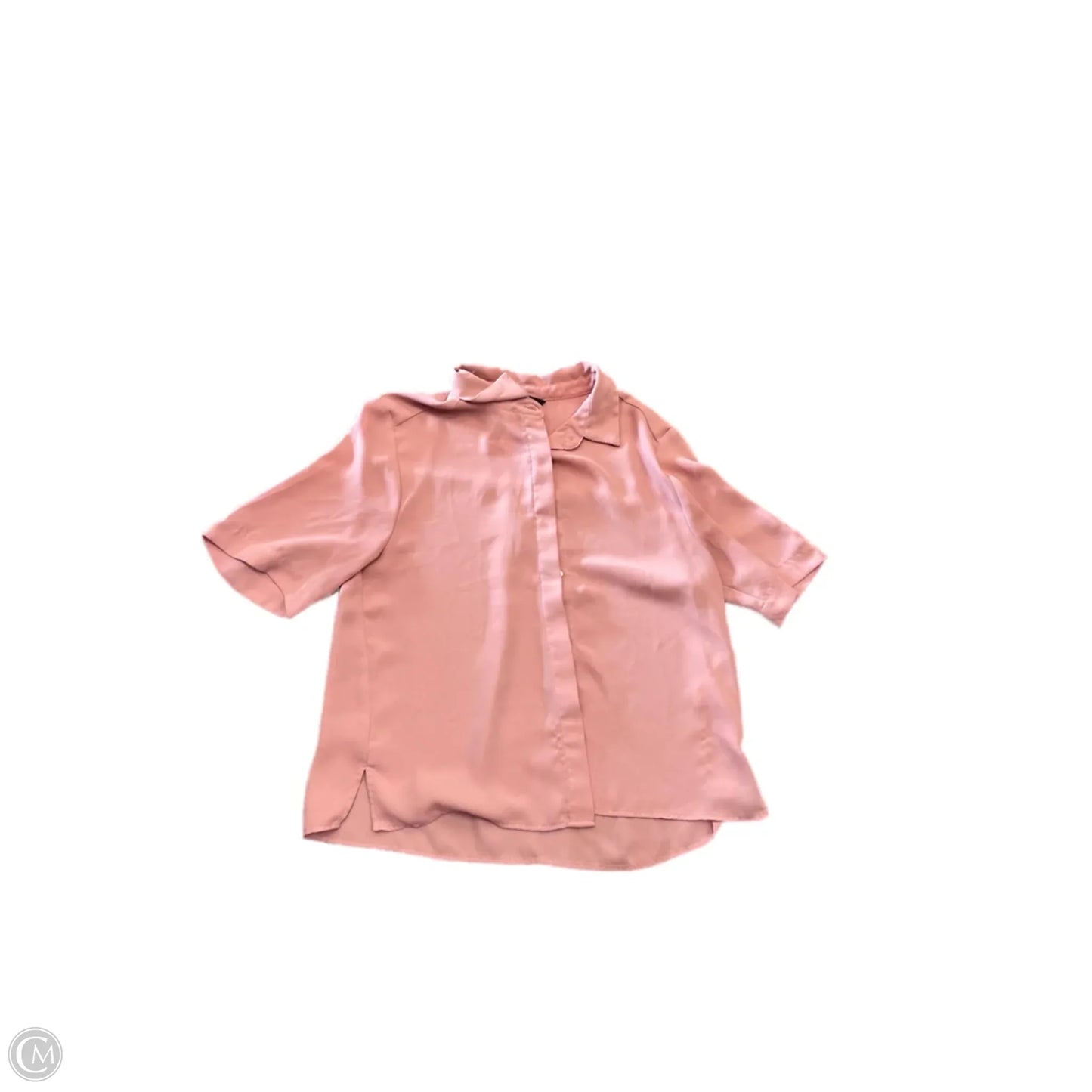 Top Short Sleeve Basic By H&m In Pink, Size: S