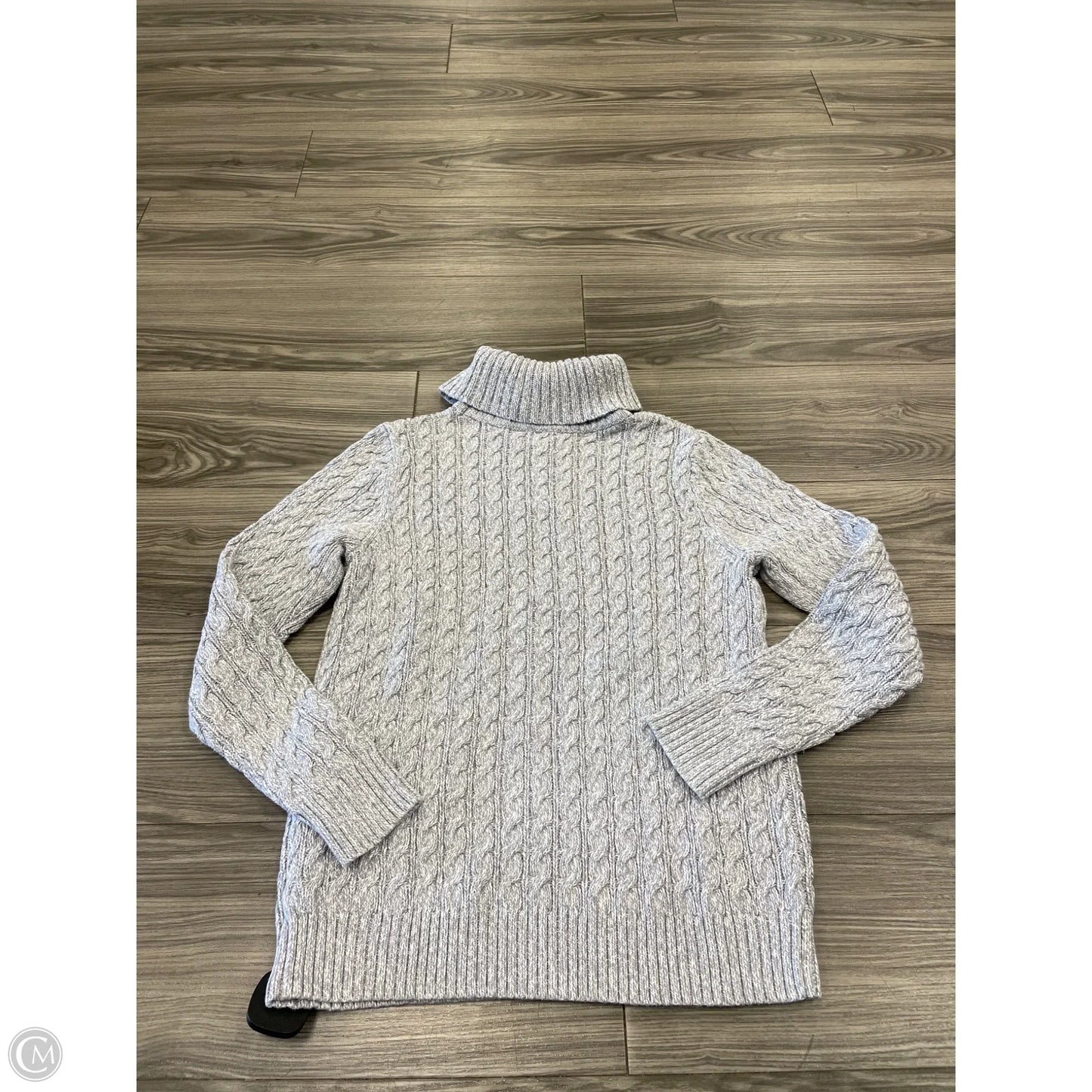 Sweater By Croft And Barrow In Grey, Size: M