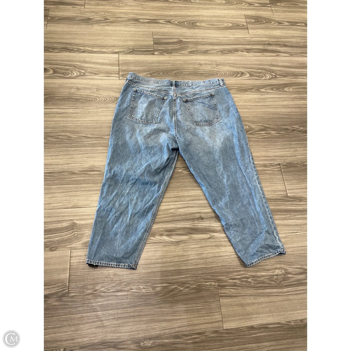 Jeans Straight By Old Navy In Blue, Size: 22