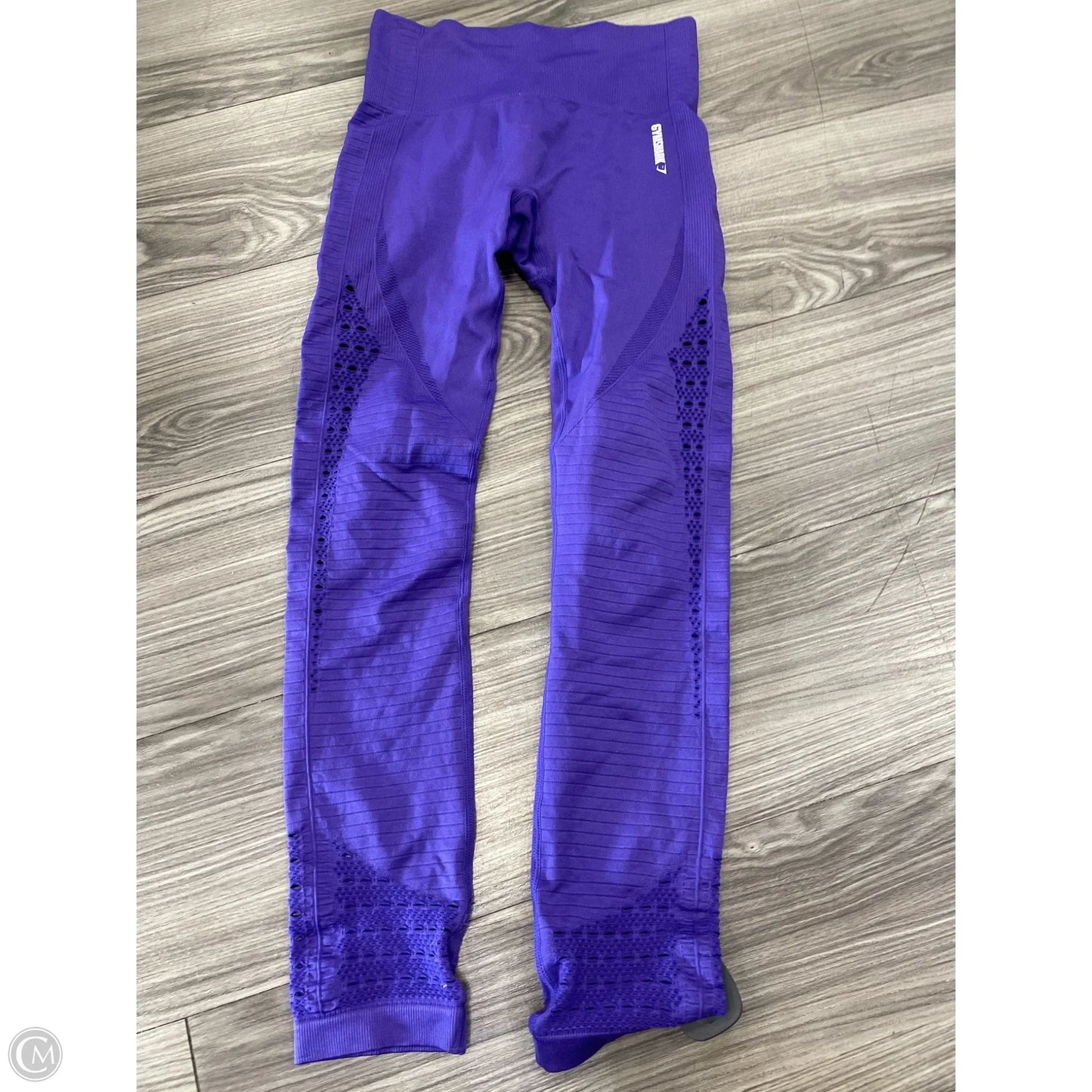 Athletic Leggings By Gym Shark In Purple, Size: S