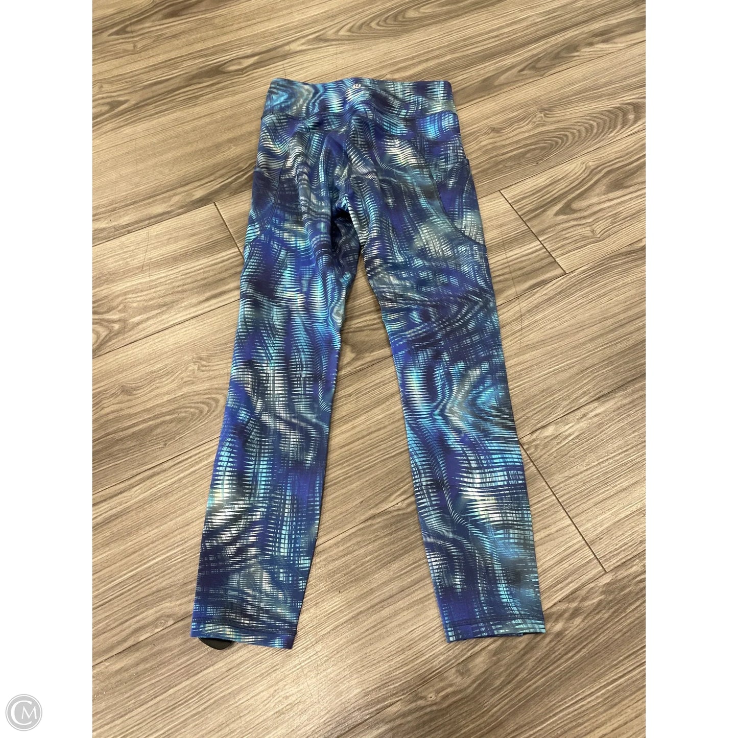 Athletic Leggings By Lululemon In Blue, Size: 6