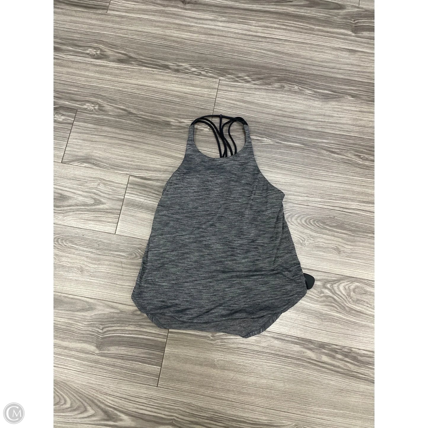 Athletic Tank Top By Lululemon In Grey, Size: 6