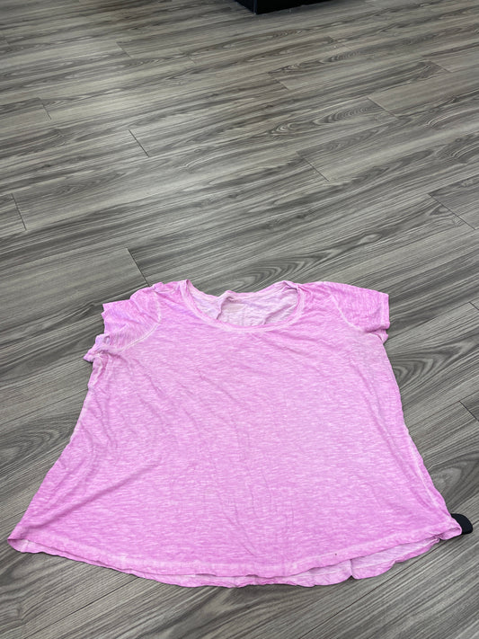 Top Short Sleeve By Boutique +  Size: 1x
