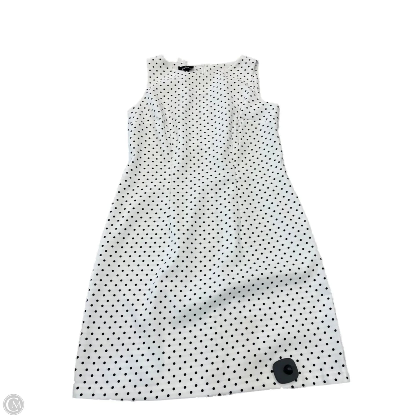 Dress Casual Midi By Alyx In Polkadot Pattern, Size: 12