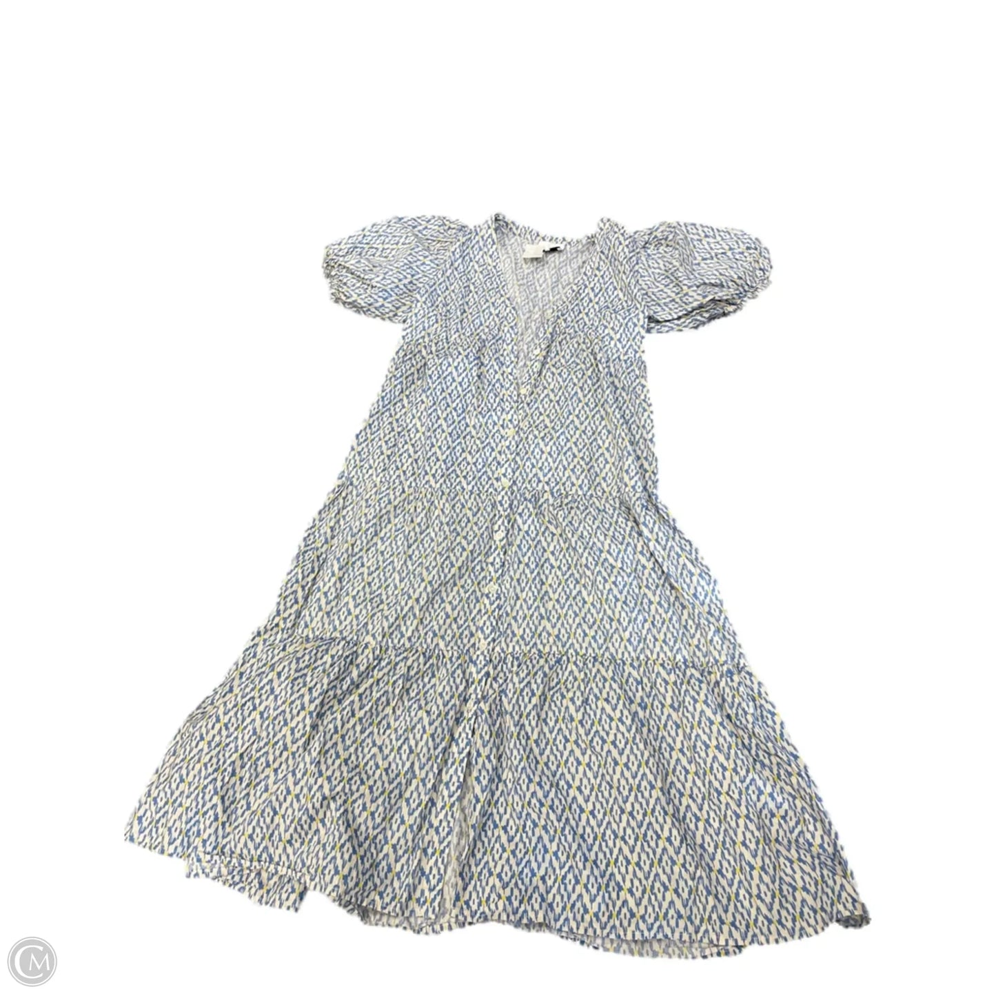 Dress Casual Midi By Clothes Mentor In Floral Print, Size: L