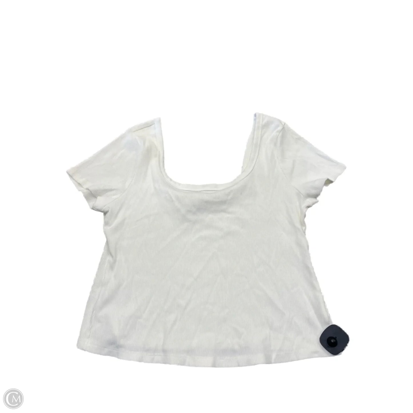 Top Short Sleeve By Universal Thread In White, Size: Xxl