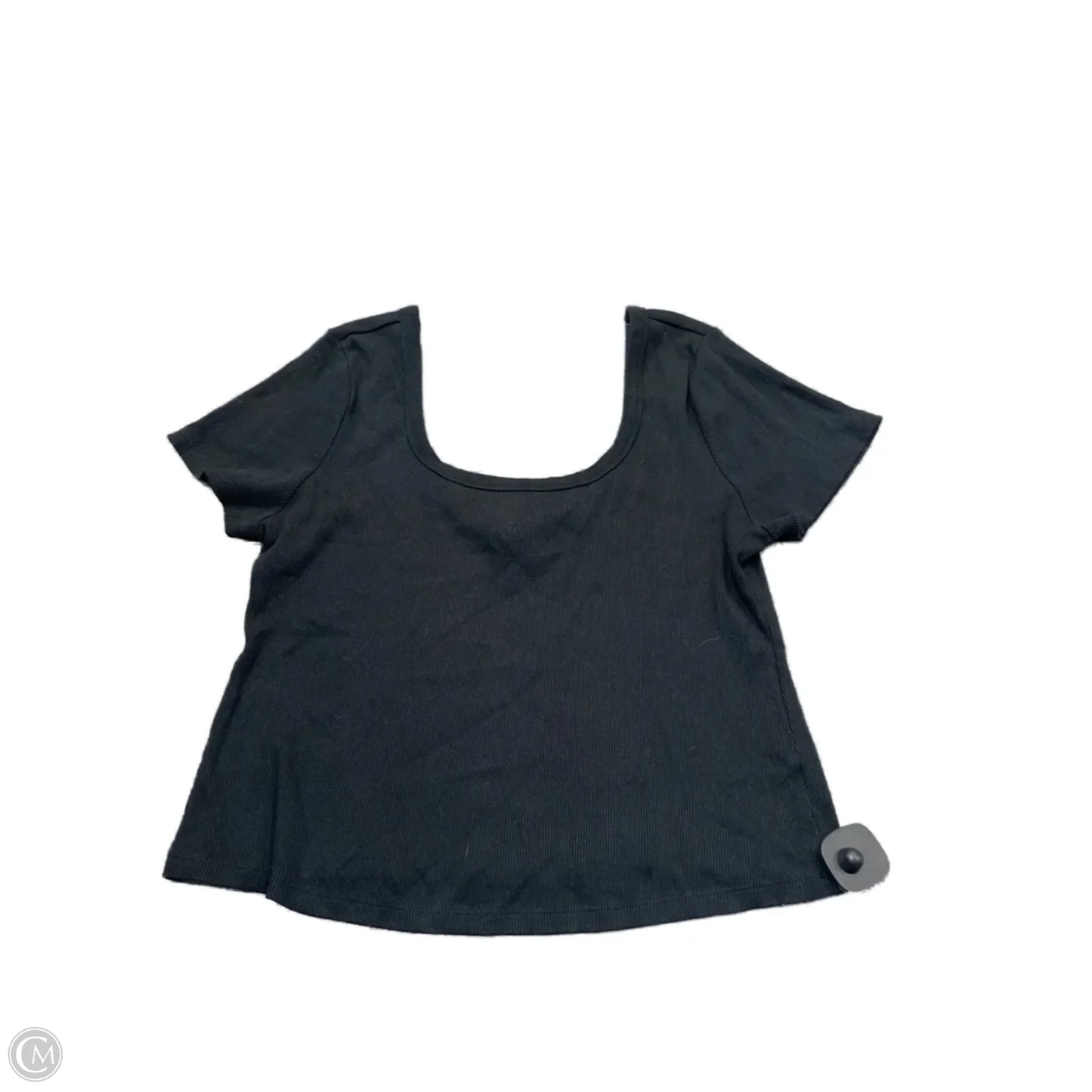 Top Short Sleeve By Universal Thread In Black, Size: Xxl
