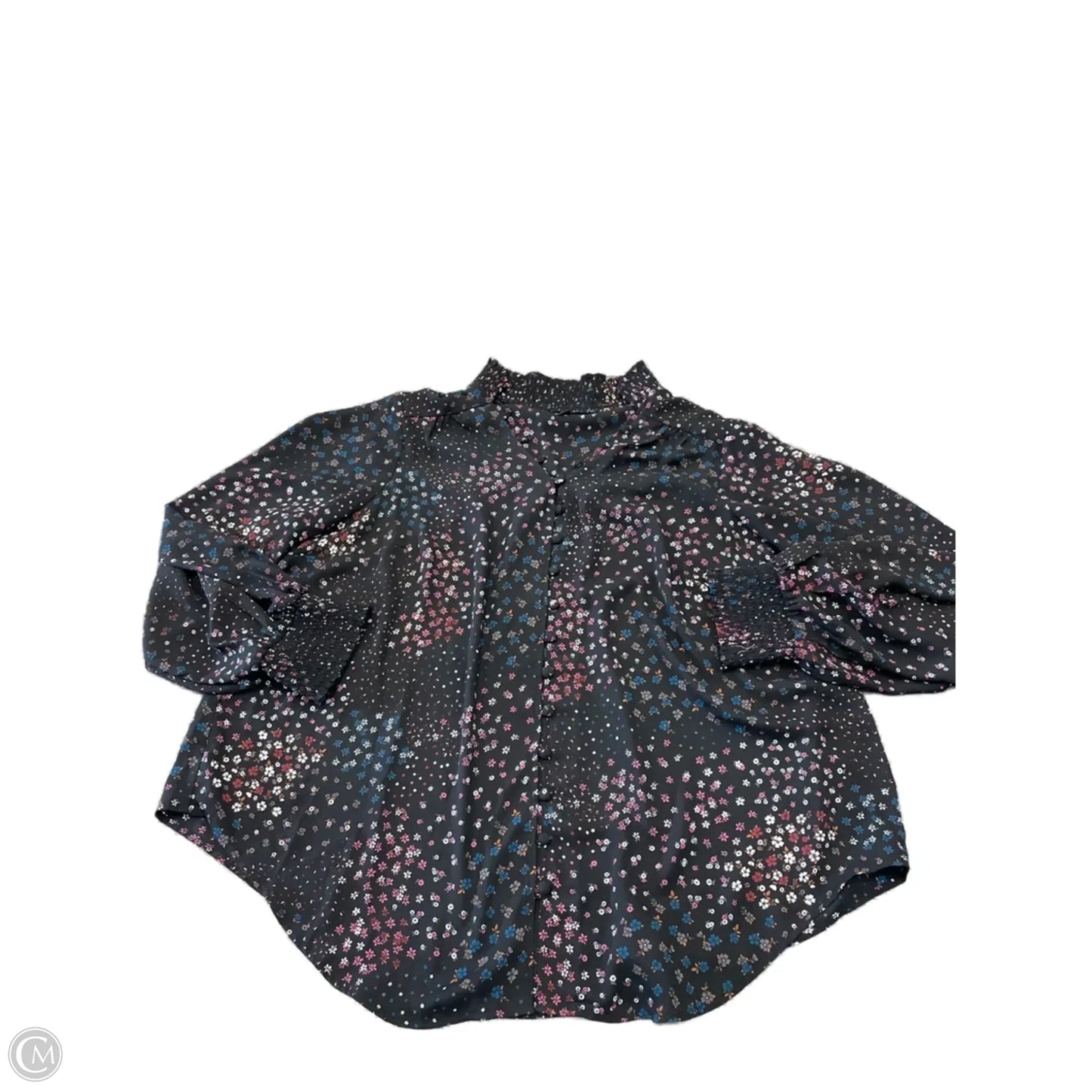 Top Long Sleeve By Torrid In Floral Print, Size: 2x