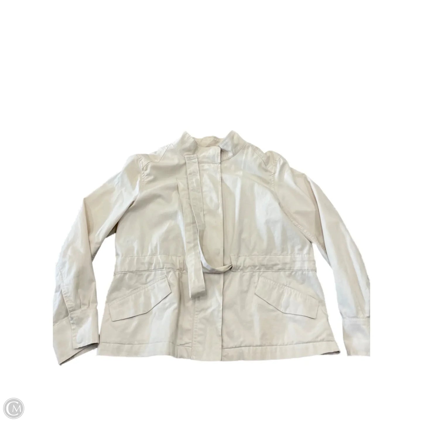 Jacket Other By Banana Republic In Cream, Size: S