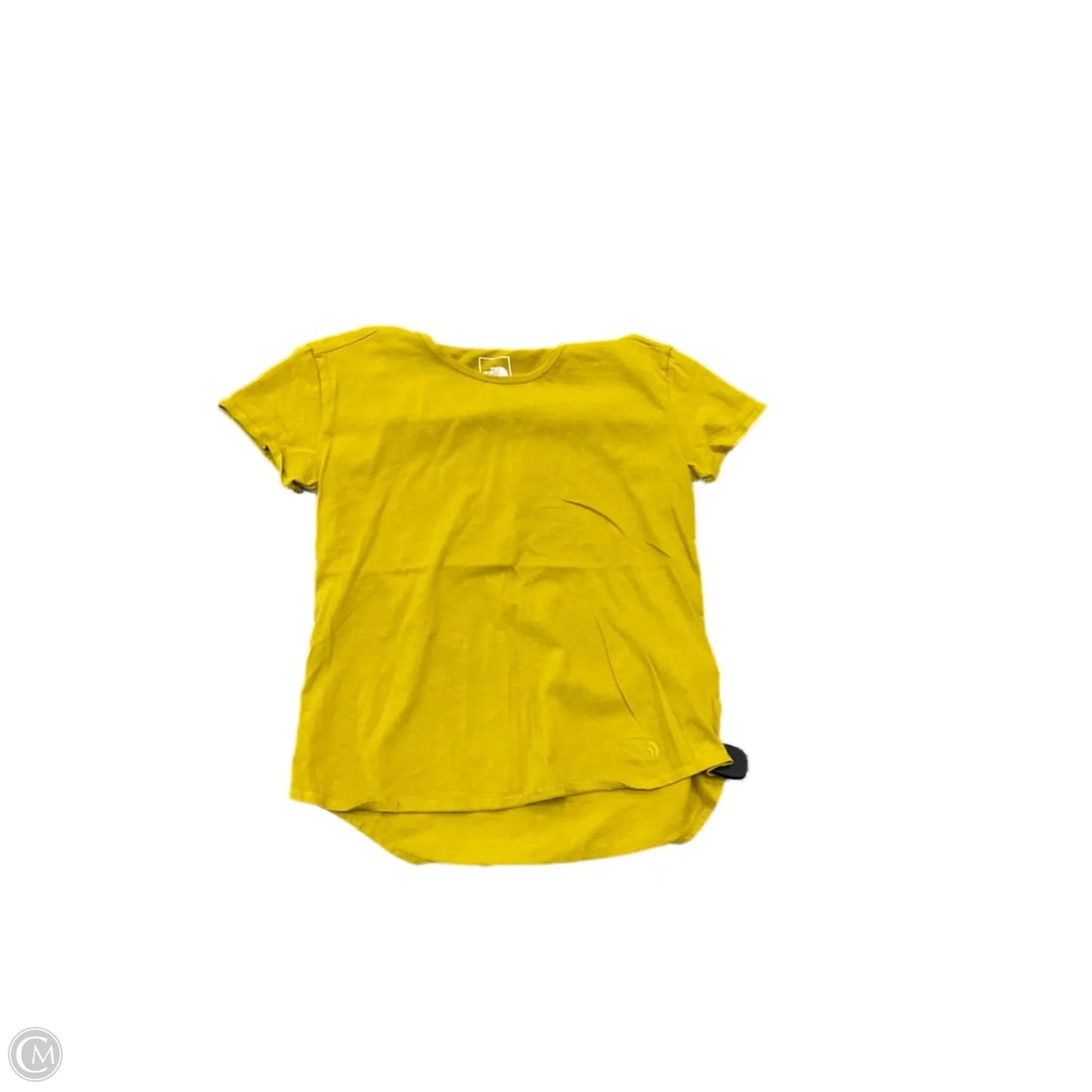 Top Short Sleeve By The North Face In Yellow, Size: M