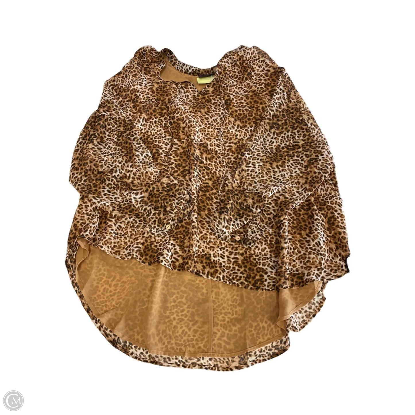 Top Long Sleeve By Lane Bryant In Animal Print, Size: 2x