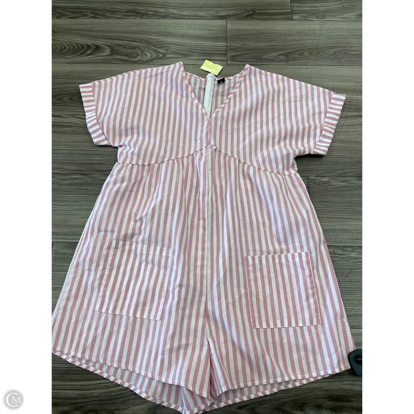 Romper By Emery Rose In Striped Pattern, Size: L