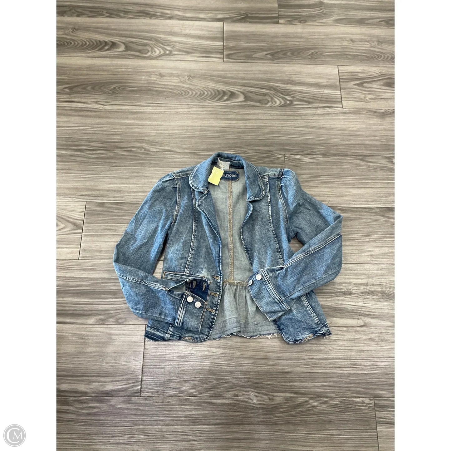 Jacket Denim By Maurices In Blue, Size: Xs