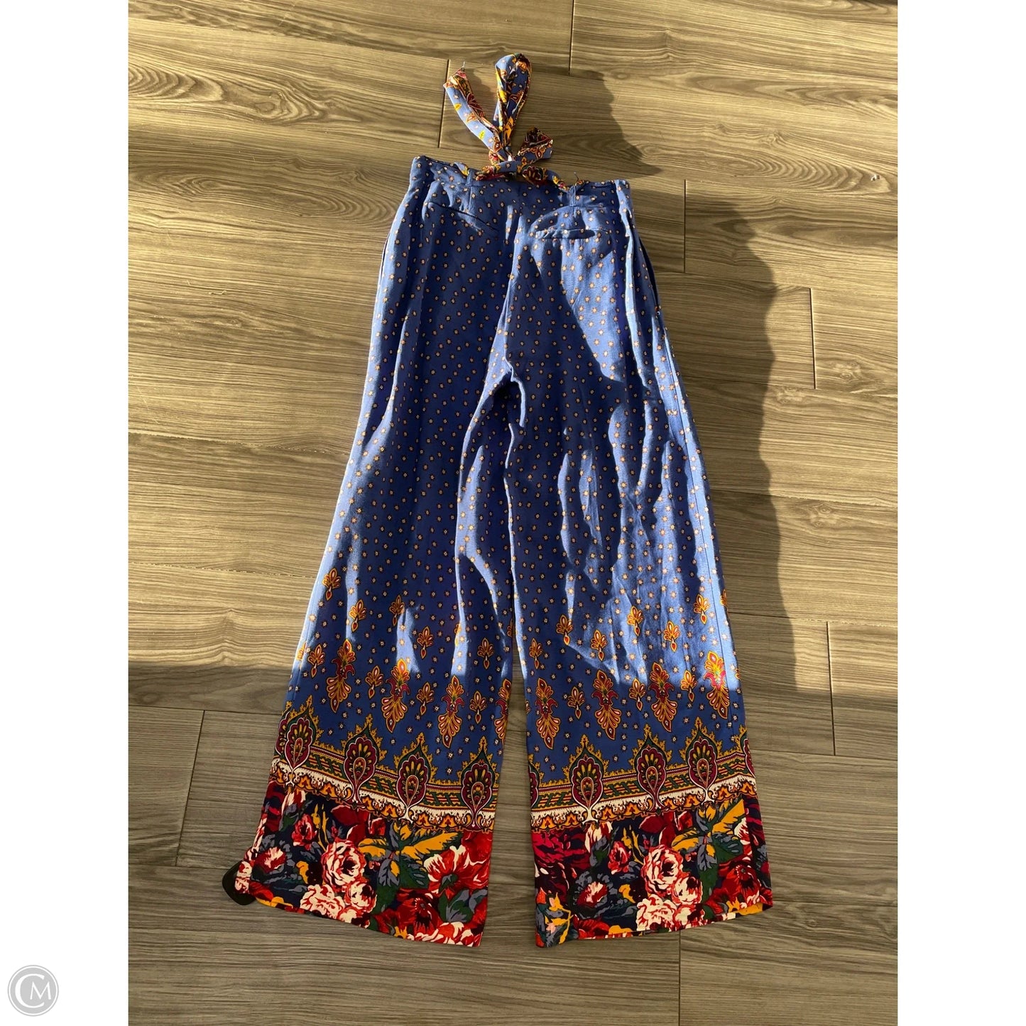 Pants Wide Leg By Anthropologie In Blue, Size: 4