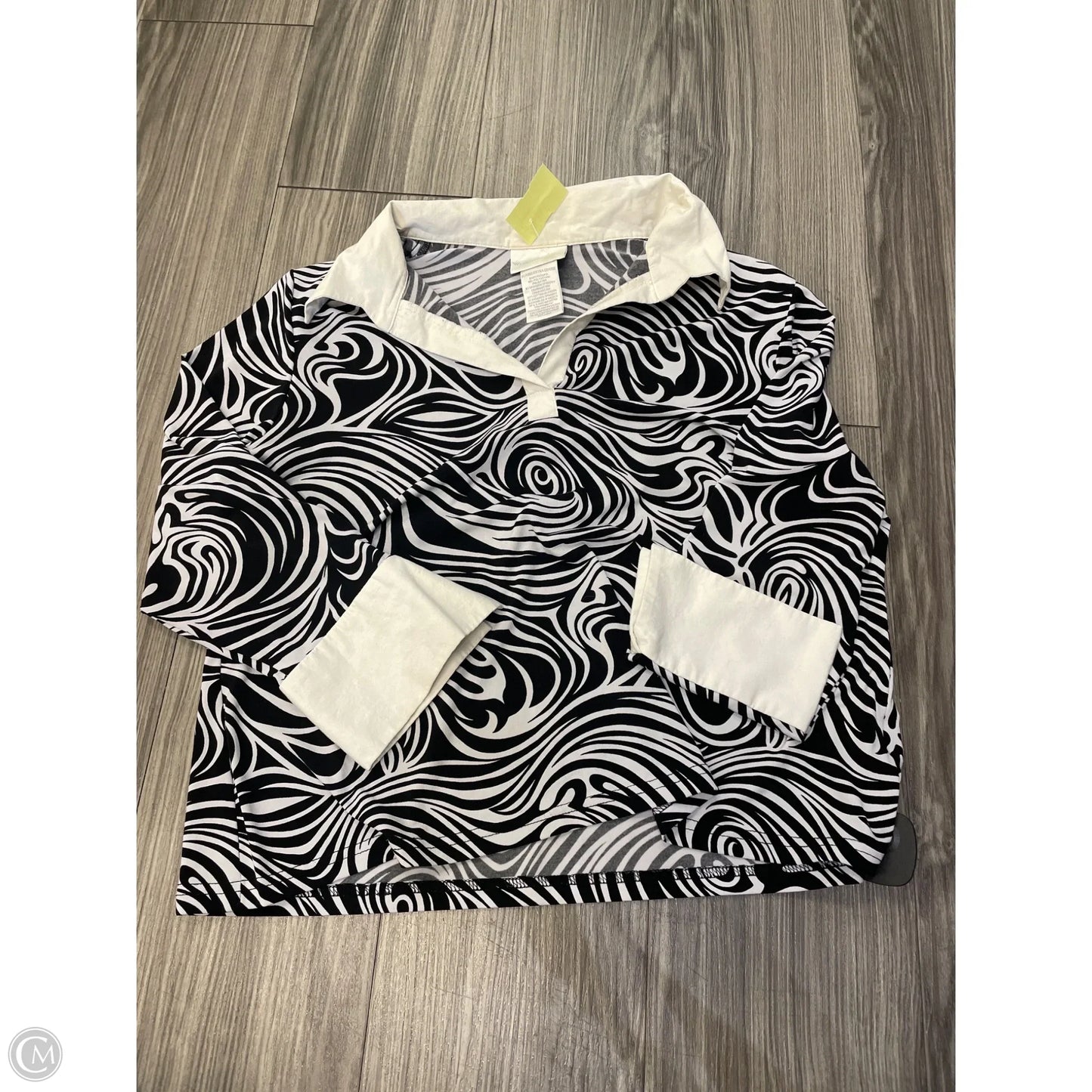 Top Long Sleeve By Clothes Mentor In Black, Size: Xl