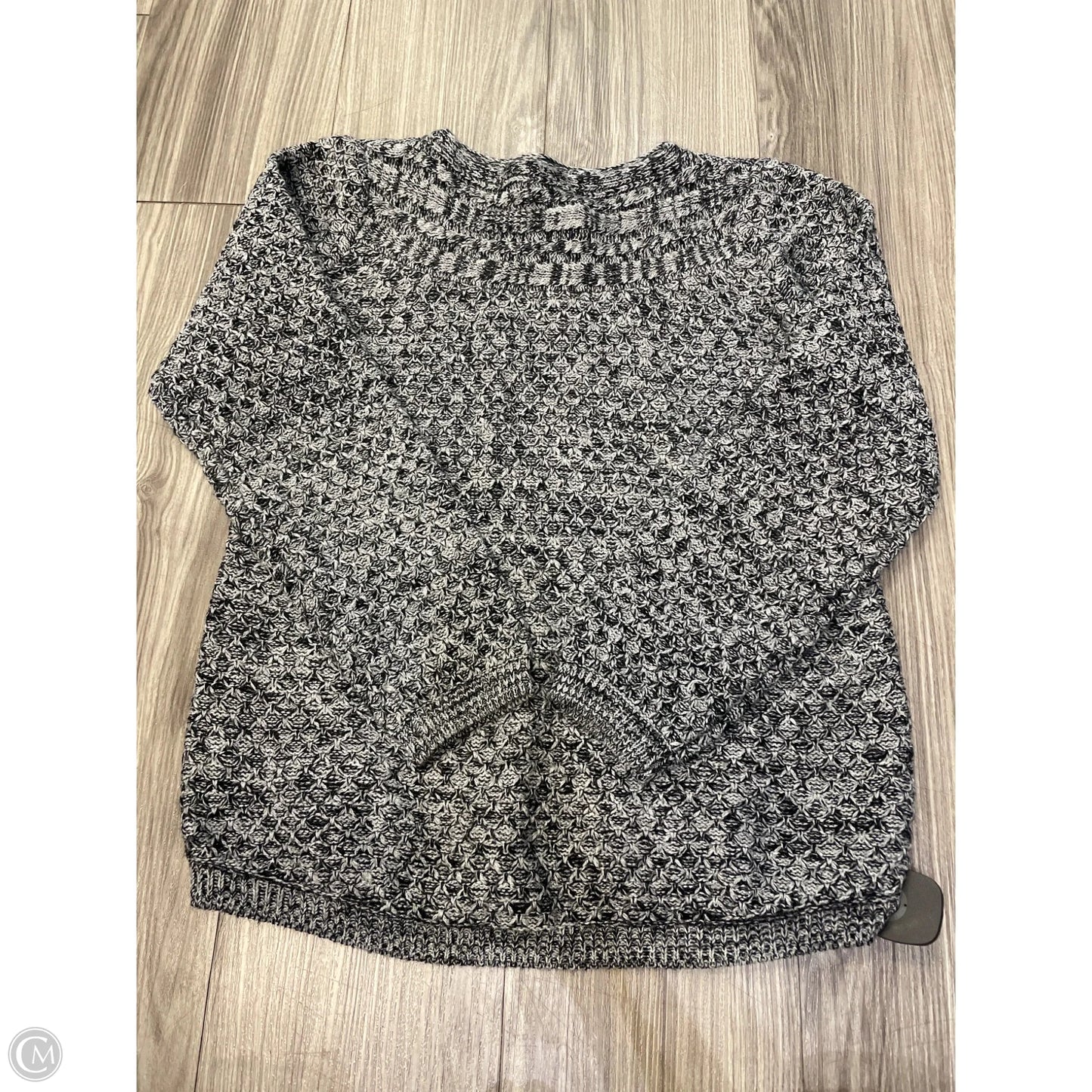 Sweater By Croft And Barrow In Grey, Size: M