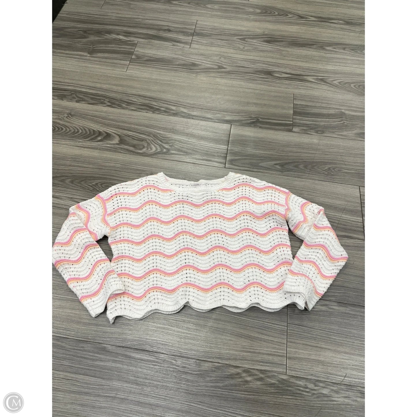 Sweater By Sincerely Jules In Striped Pattern, Size: Xs