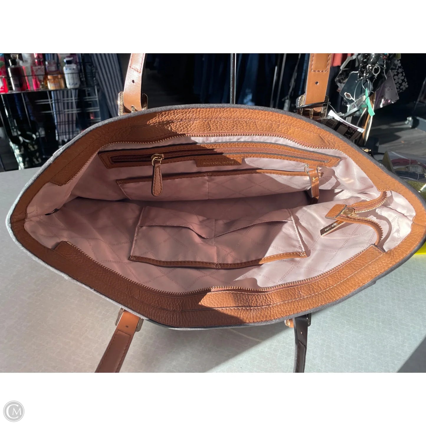 Handbag Designer By Michael Kors, Size: Large