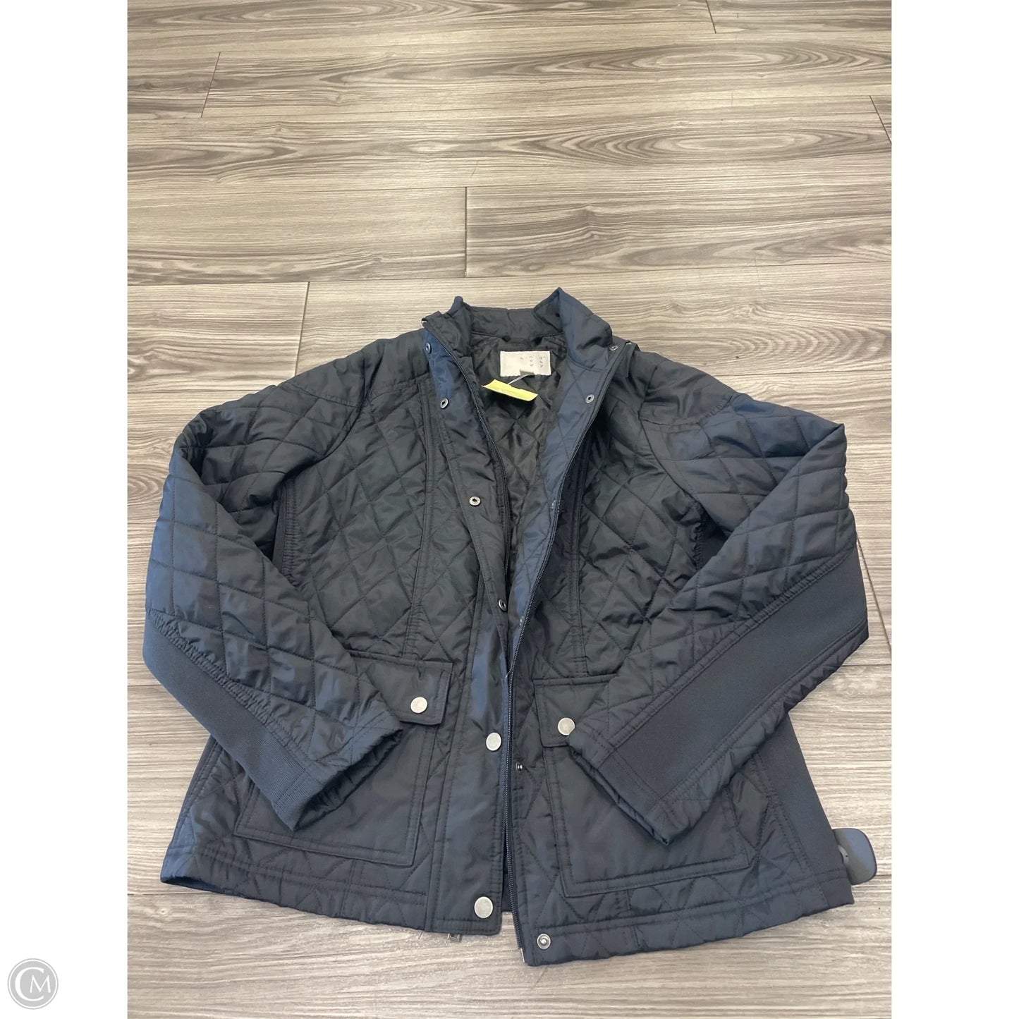 Jacket Puffer & Quilted By A New Day In Black, Size: L