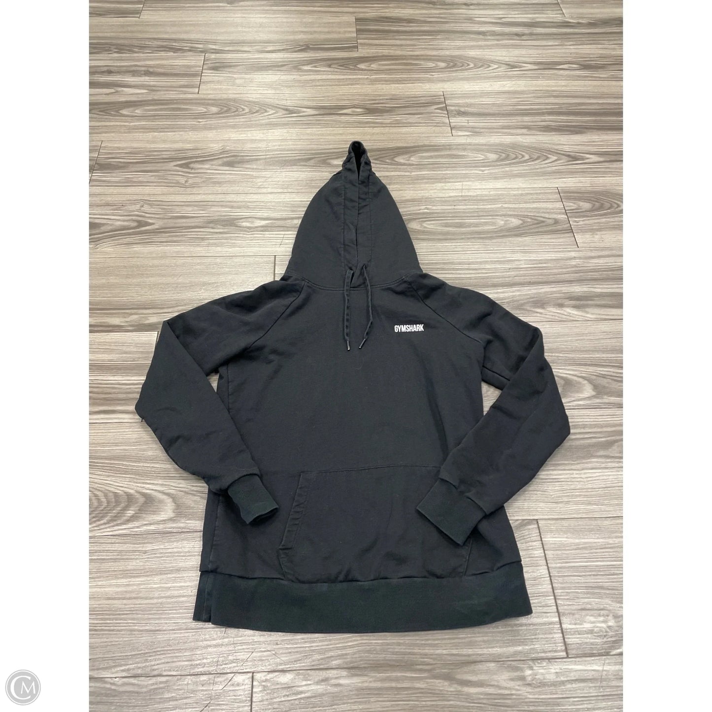 Athletic Sweatshirt Hoodie By Gym Shark In Black, Size: S