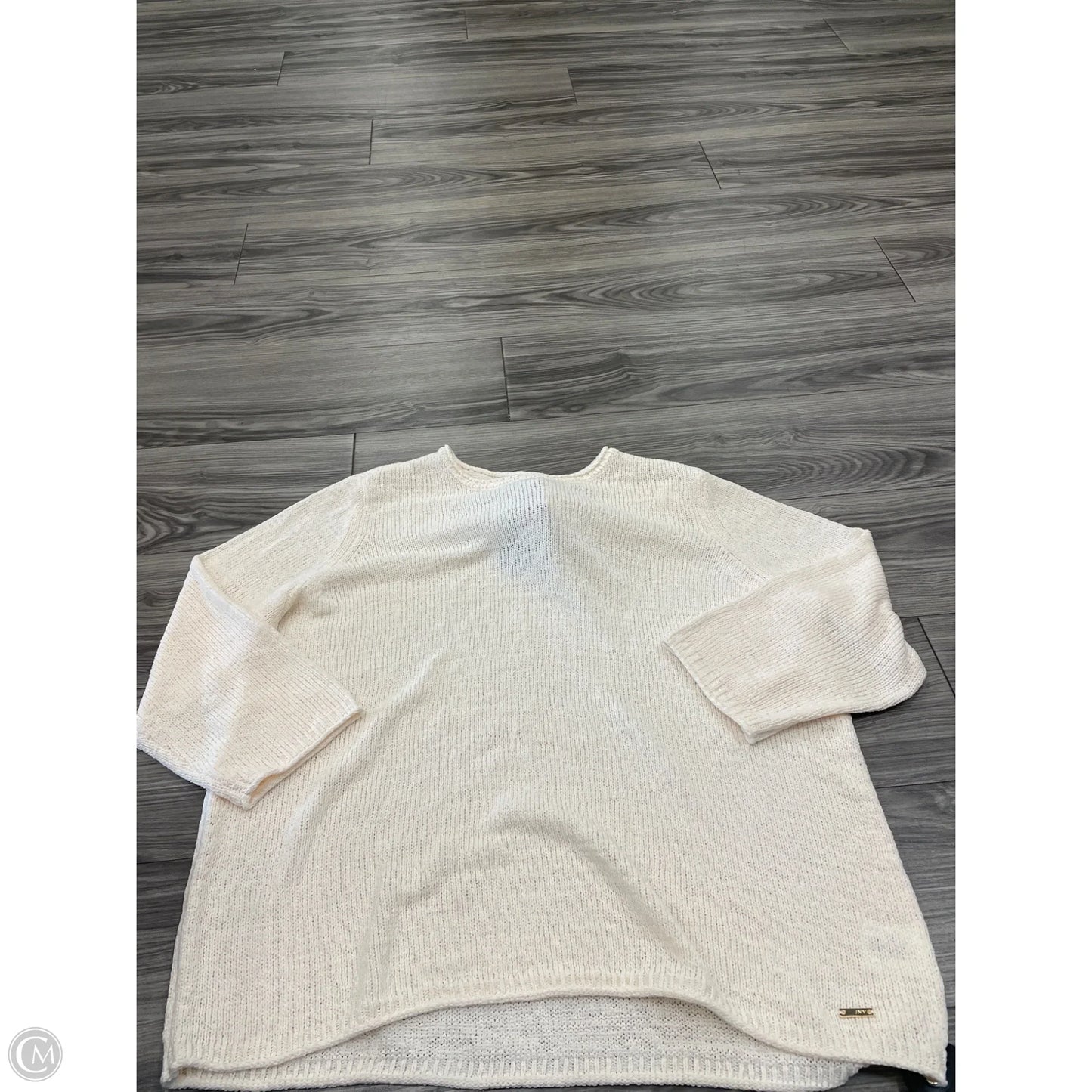 Sweater By Jones New York In Tan, Size: Xl