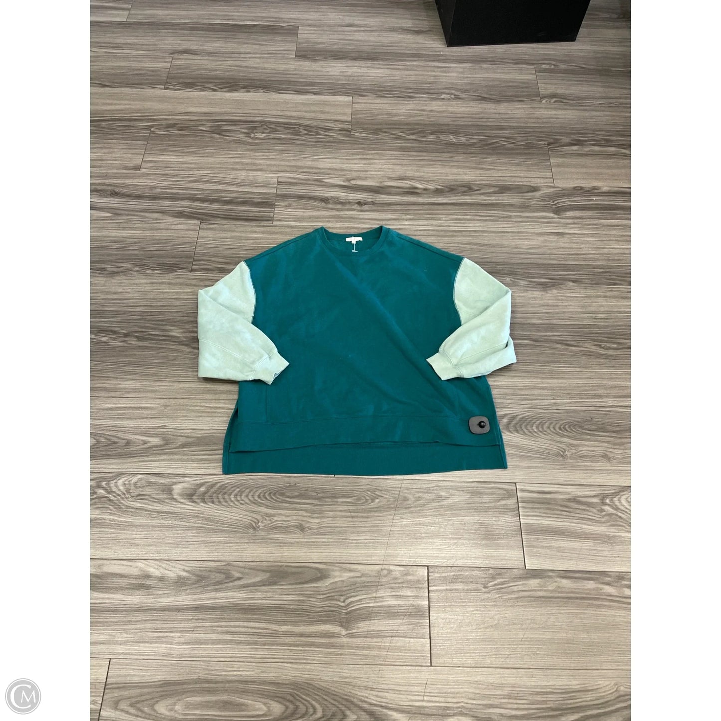 Sweatshirt Crewneck By Z Supply In Green, Size: S