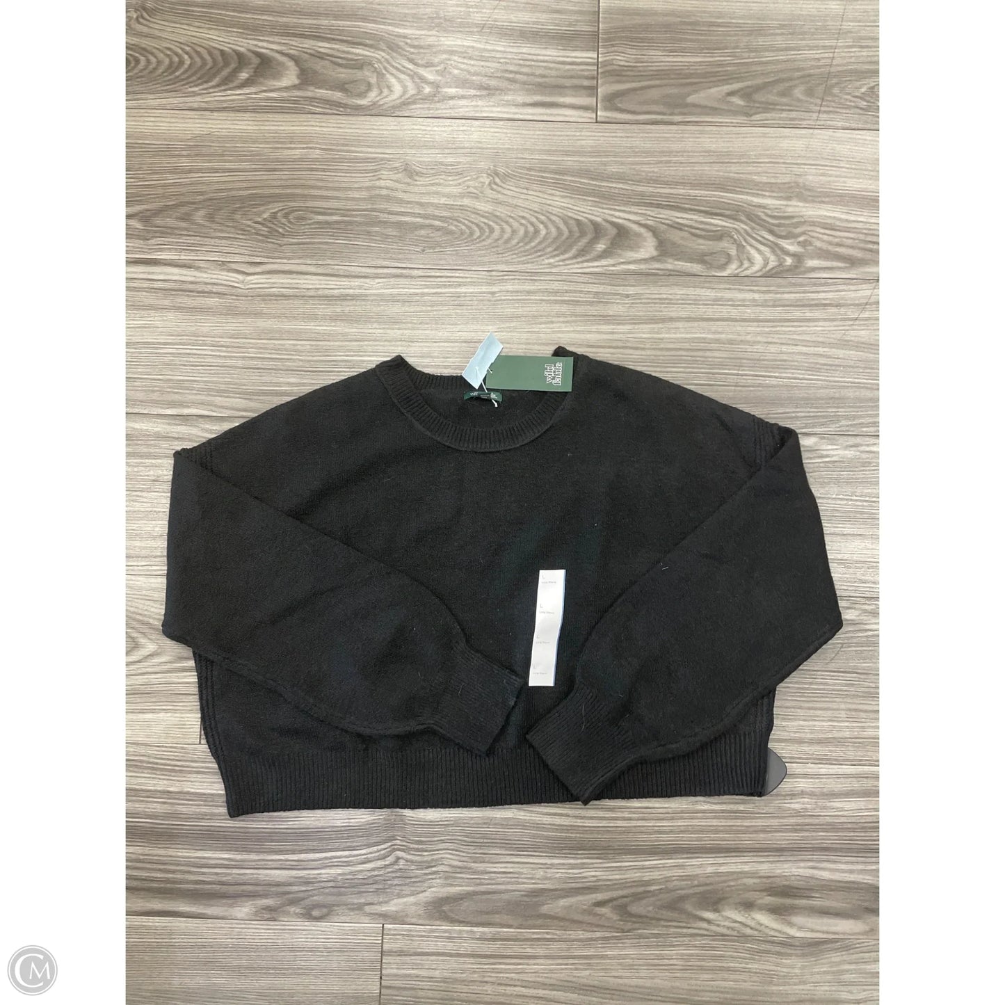 Sweater By Wild Fable In Black, Size: L