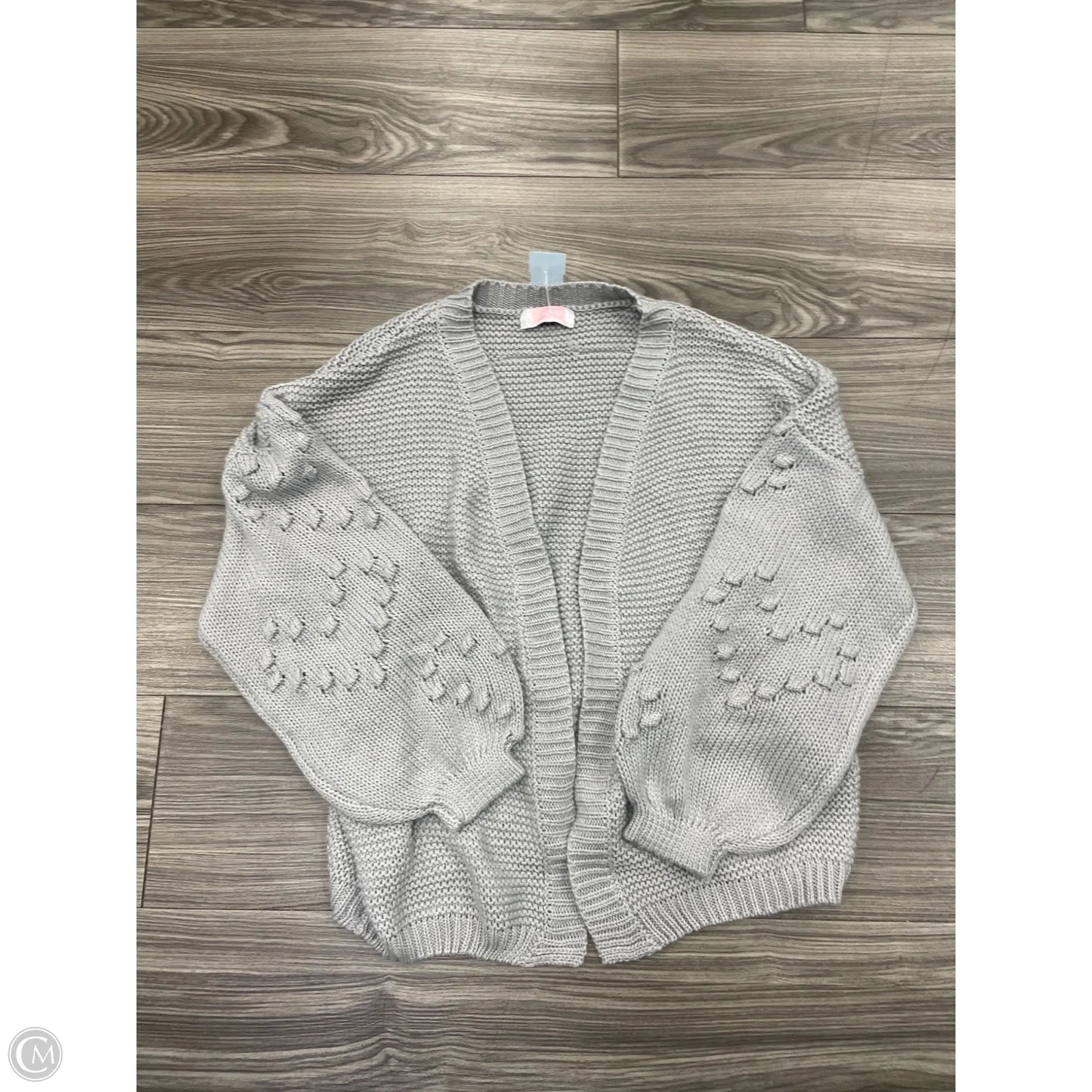 Cardigan By Clothes Mentor In Grey, Size: M