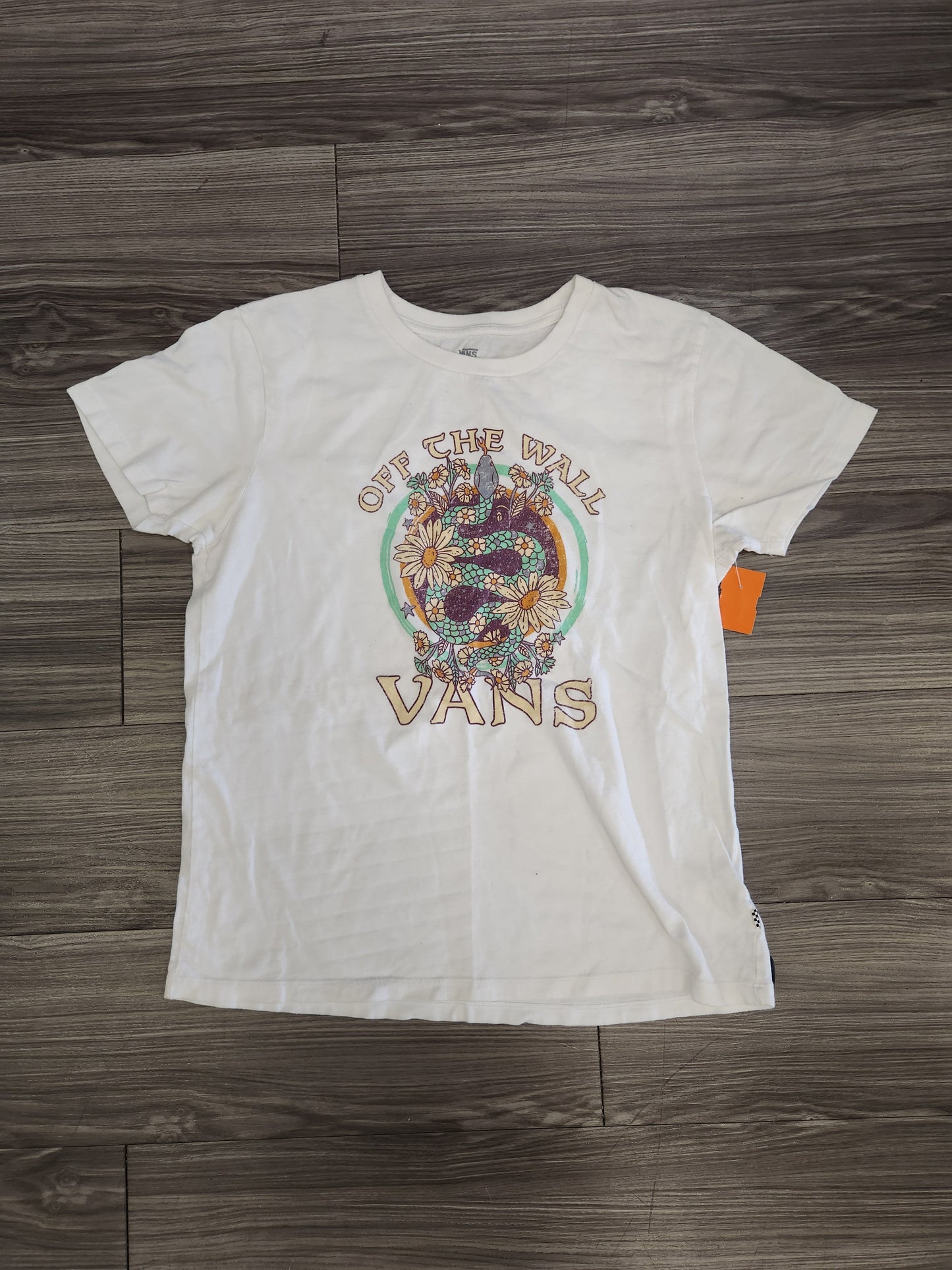 Top Short Sleeve By Vans Size: L