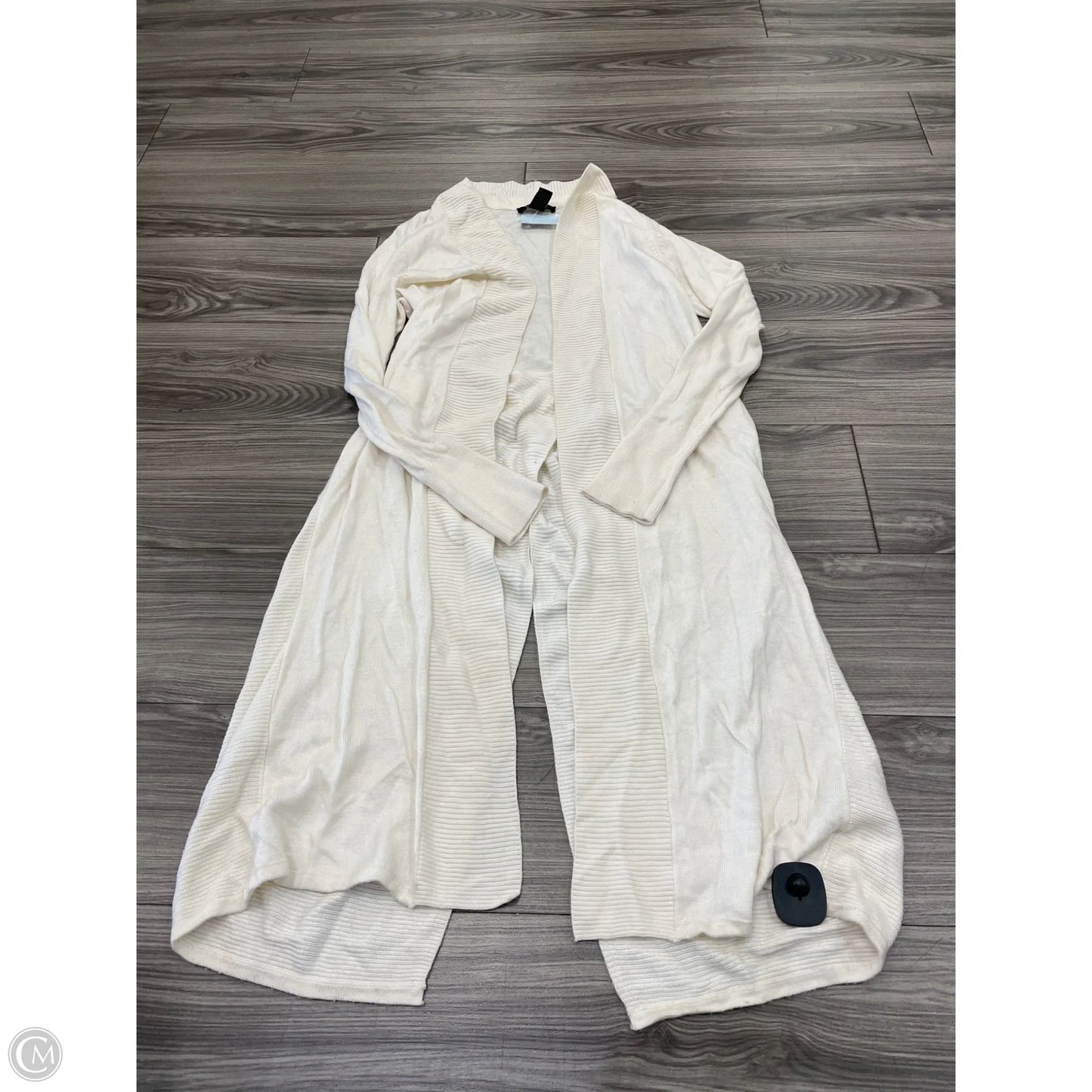 Cardigan By White House Black Market In White, Size: M