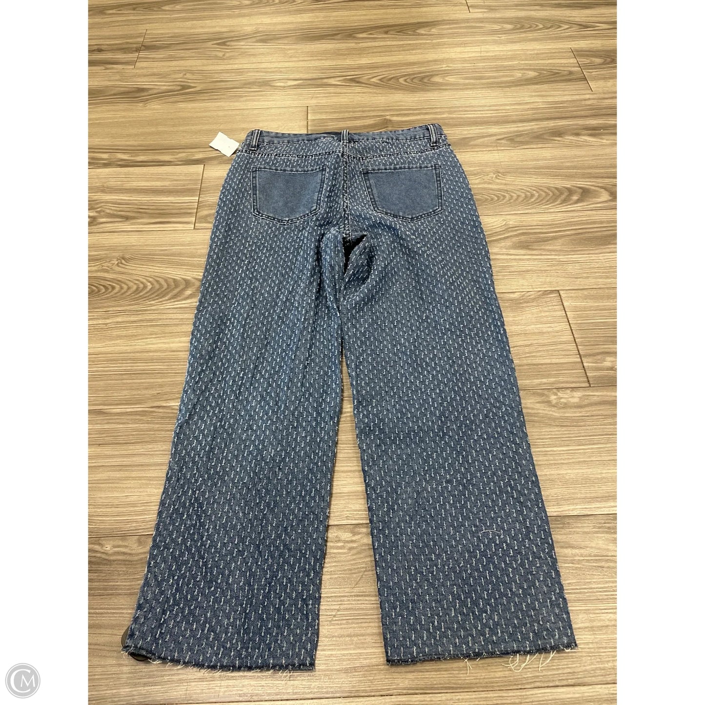 Jeans Wide Leg By Time And Tru In Blue, Size: 10