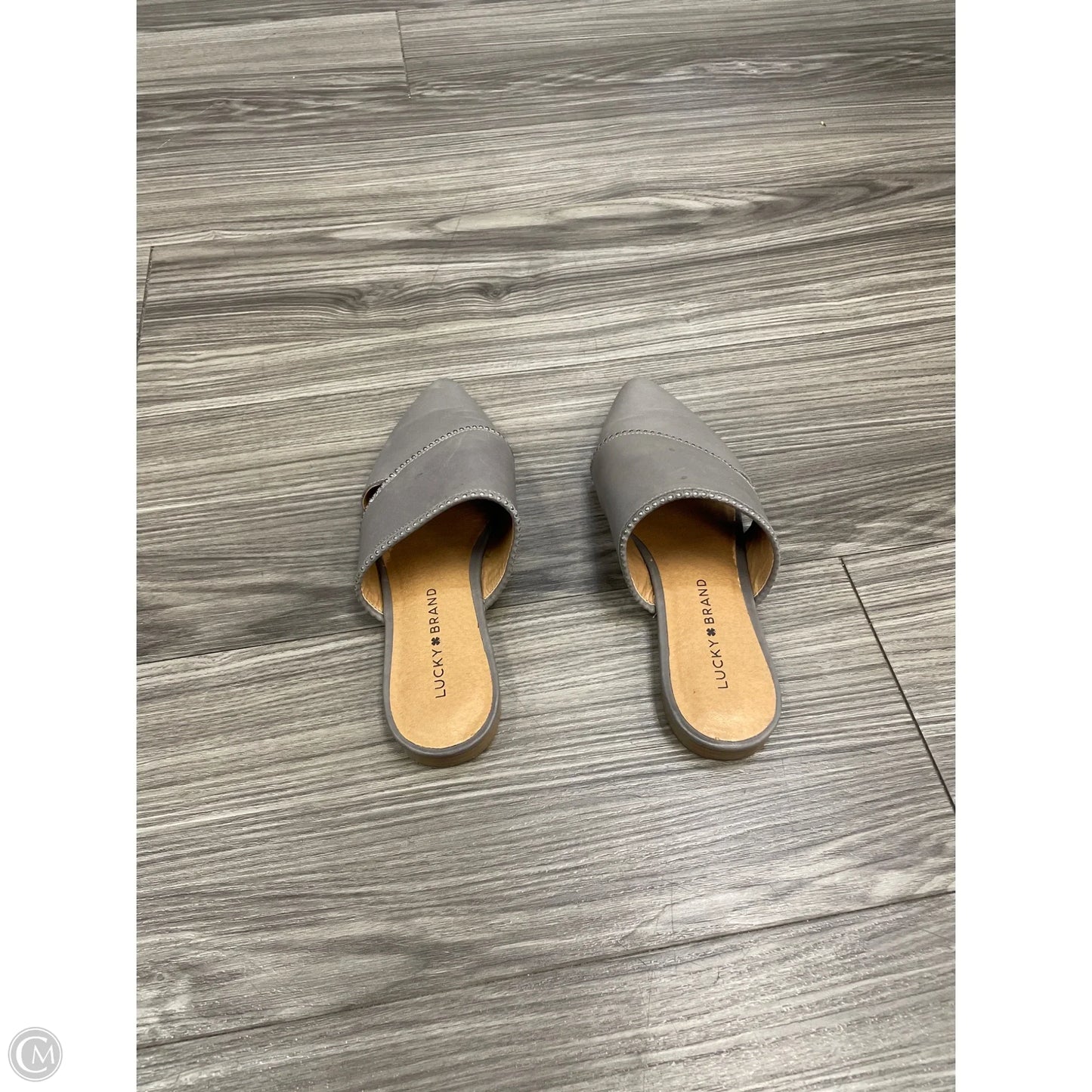 Shoes Flats By Lucky Brand In Grey, Size: 5.5
