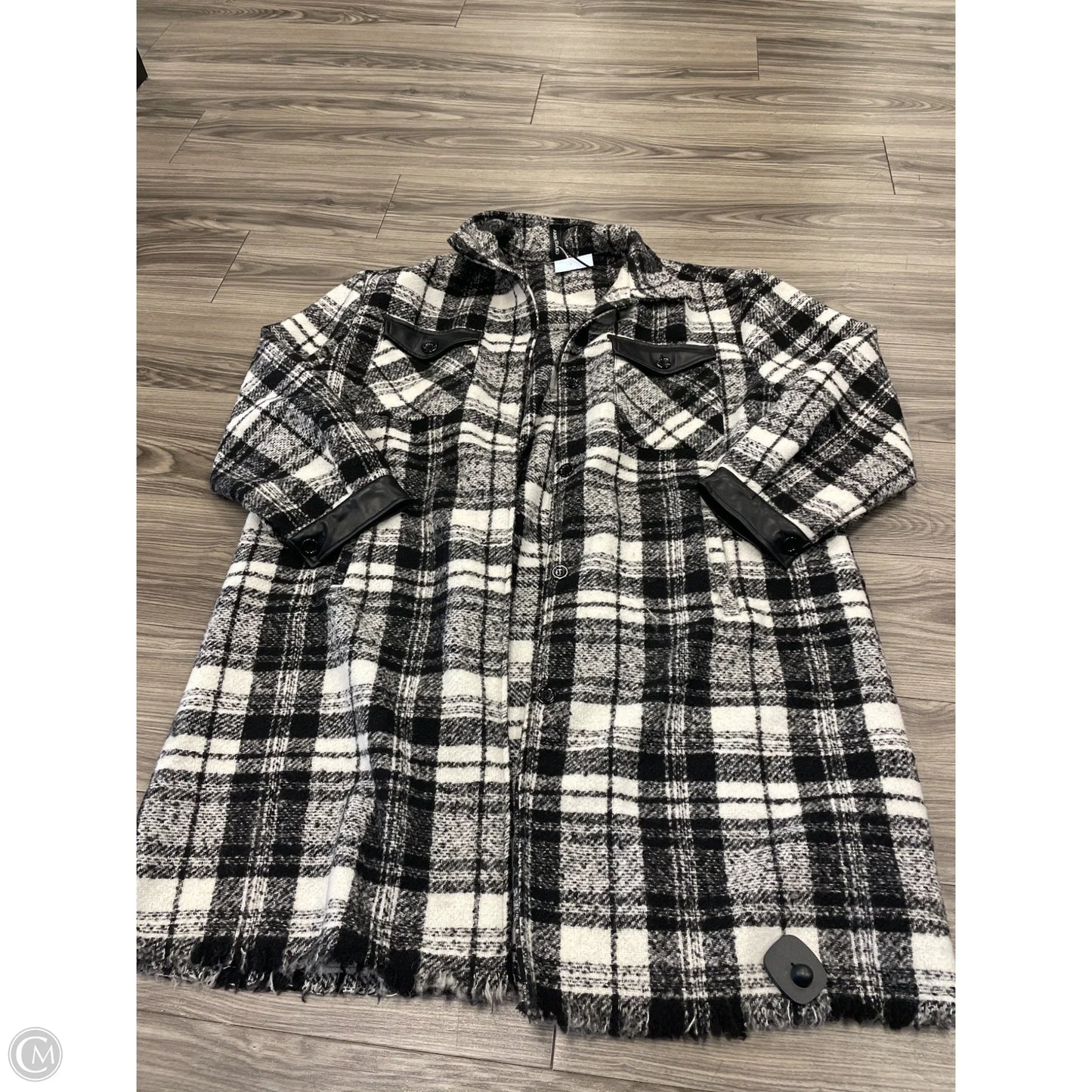Coat Other By Grace + Karma In Plaid Pattern, Size: 1x