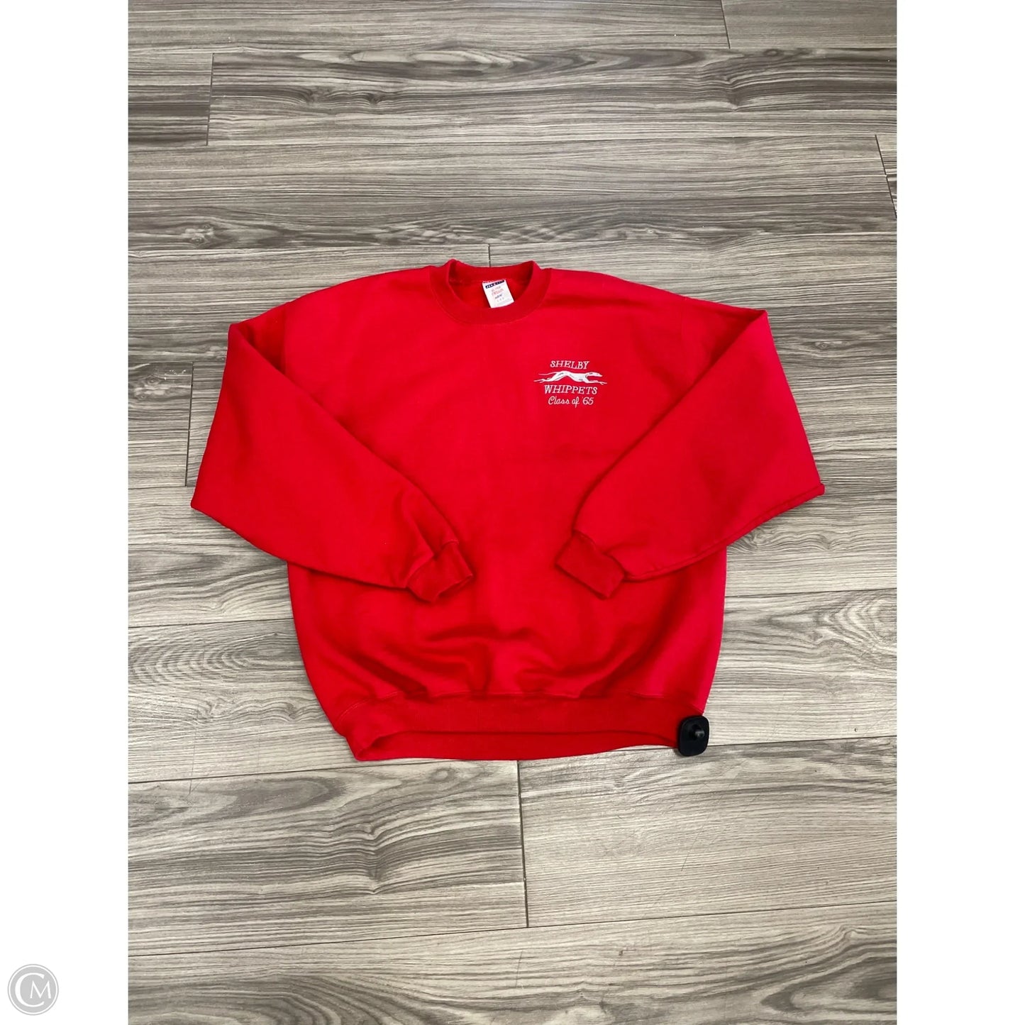 Sweatshirt Crewneck By Clothes Mentor In Red, Size: L