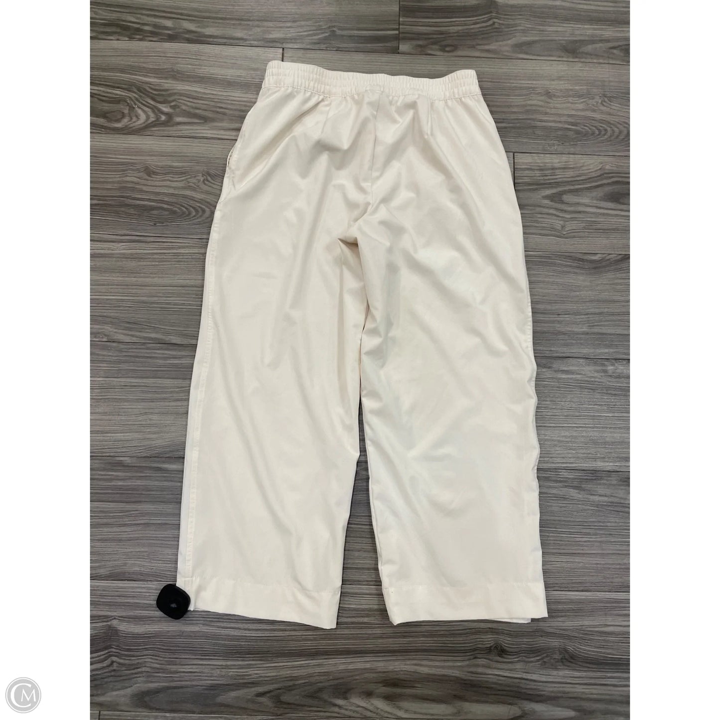 Pants Wide Leg By Calvin Klein In Cream, Size: Xs