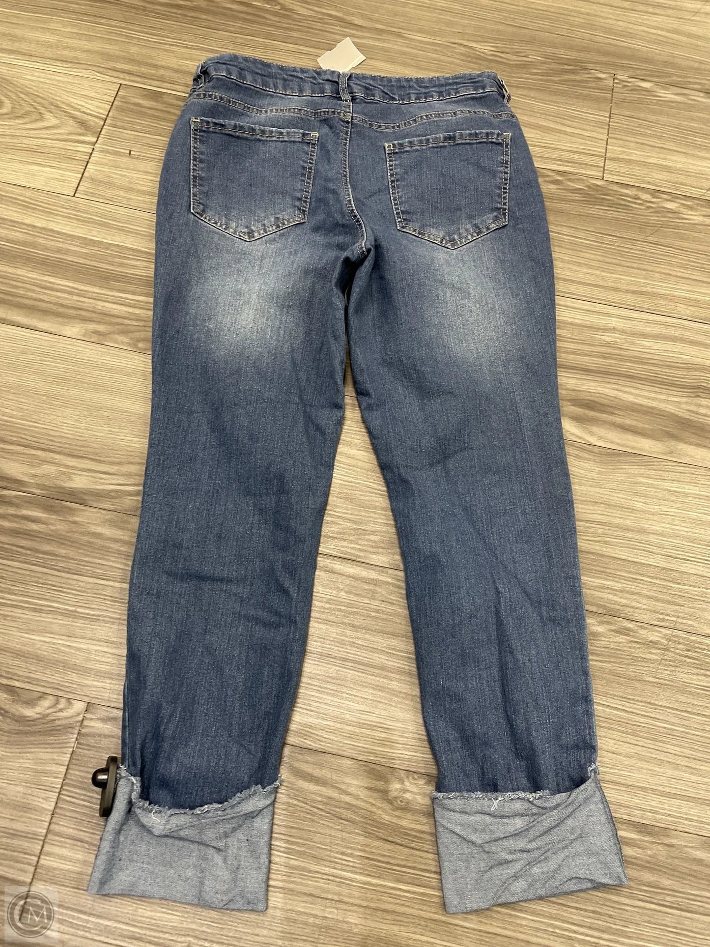 Jeans Straight By D Jeans In Blue, Size: 12