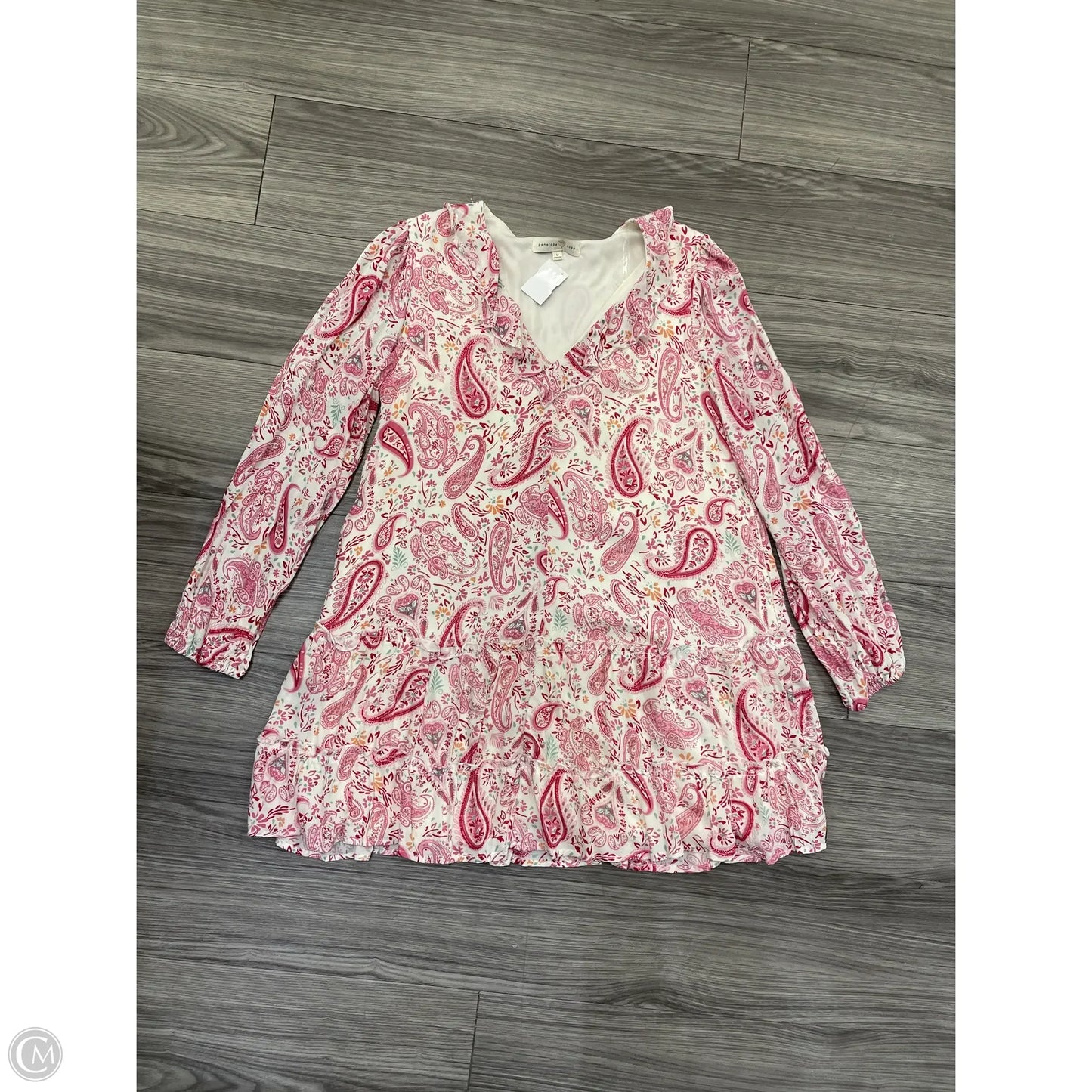 Dress Casual Short By Clothes Mentor In Paisley Print, Size: M