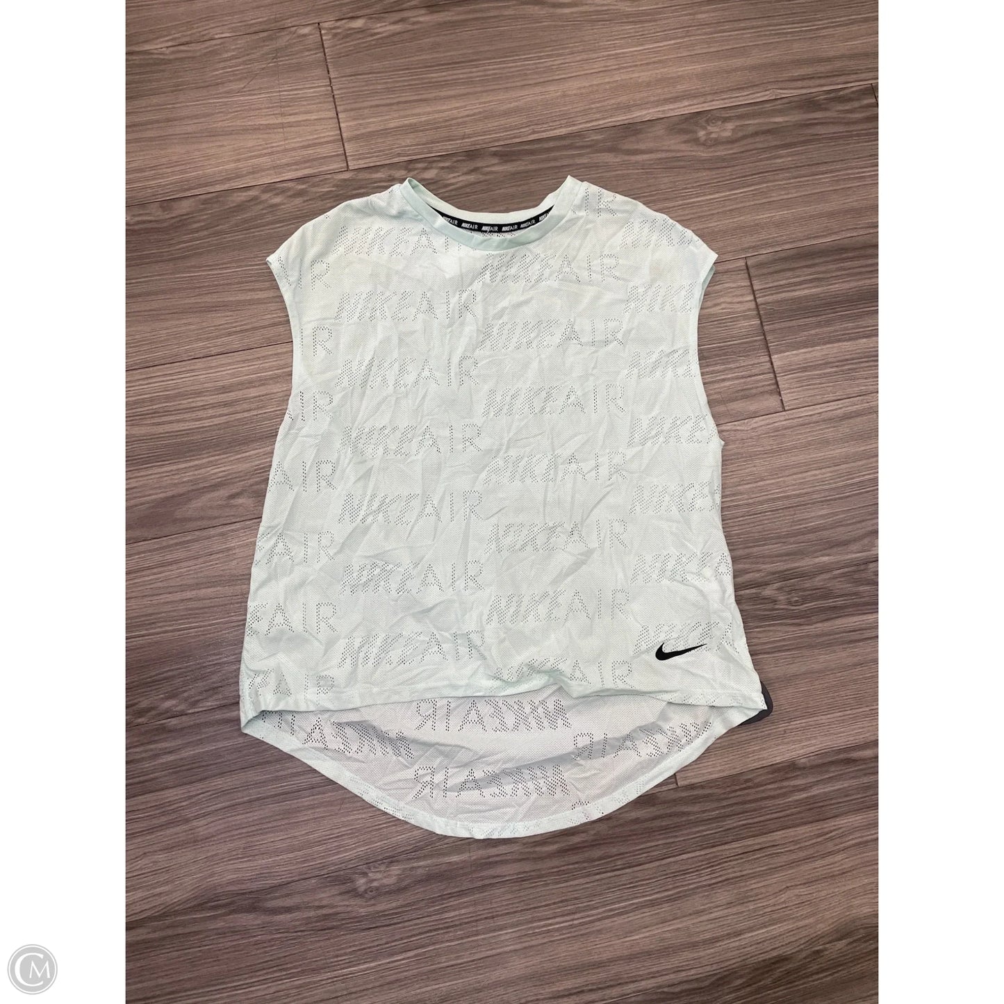 Athletic Tank Top By Nike Apparel In Blue, Size: L