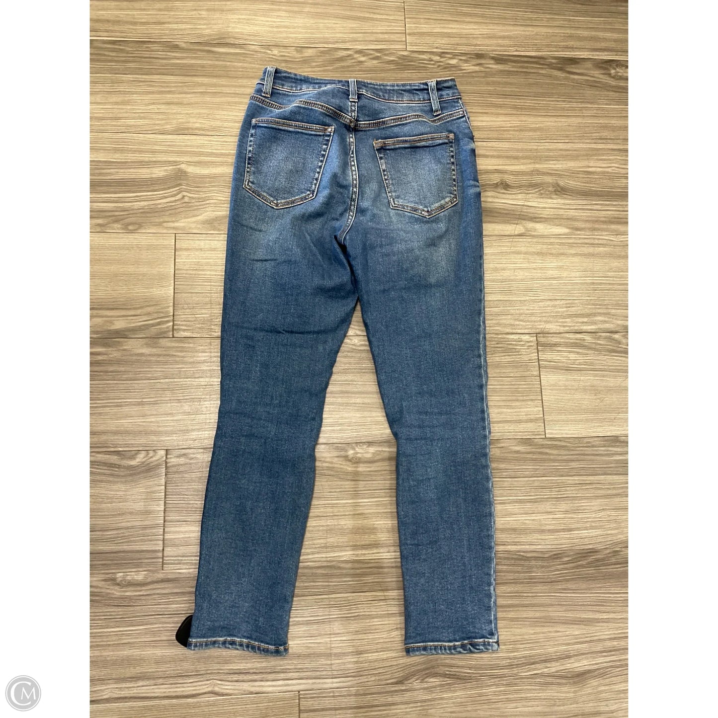 Jeans Skinny By Forever 21 In Blue, Size: 4