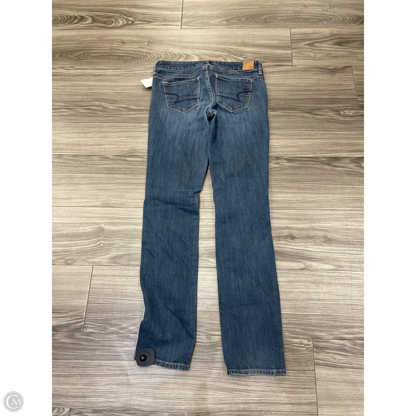 Jeans Skinny By American Eagle In Blue, Size: 4