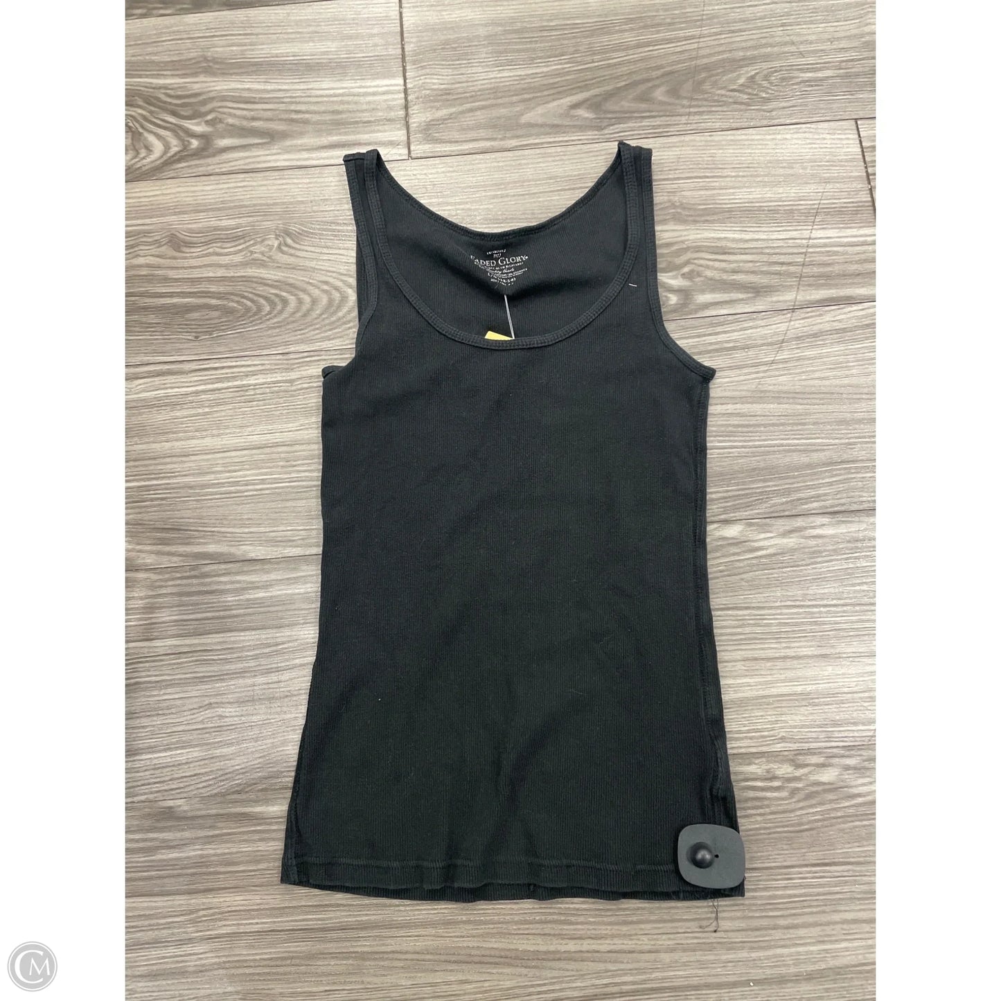 Tank Top By Faded Glory In Black, Size: L