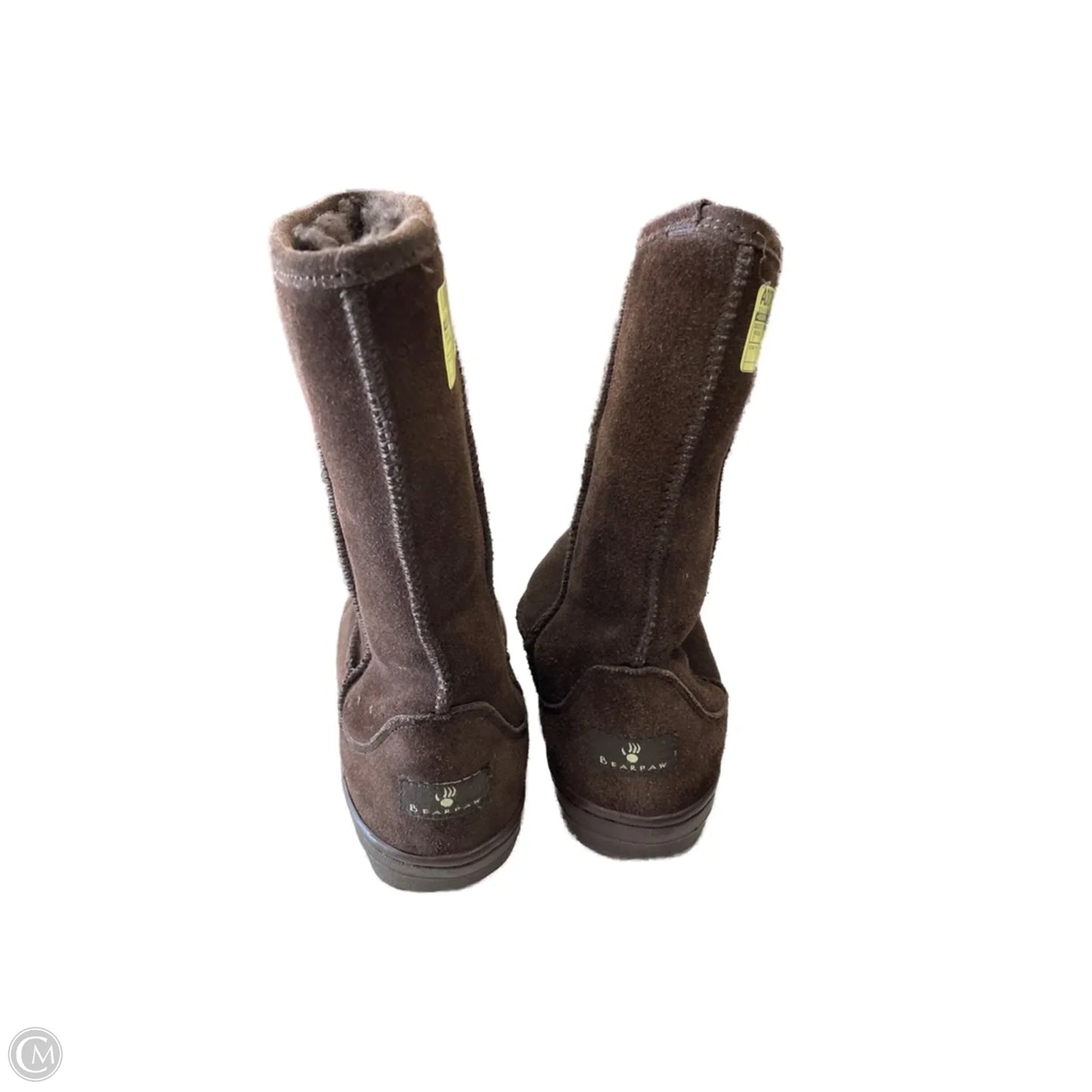 Boots Mid-calf Flats By Bearpaw In Brown, Size: 7