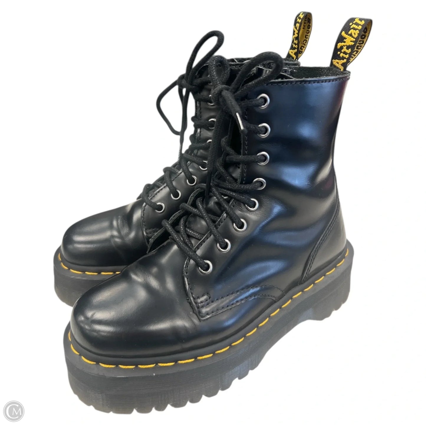 Boots Combat By Dr Martens In Black, Size: 5