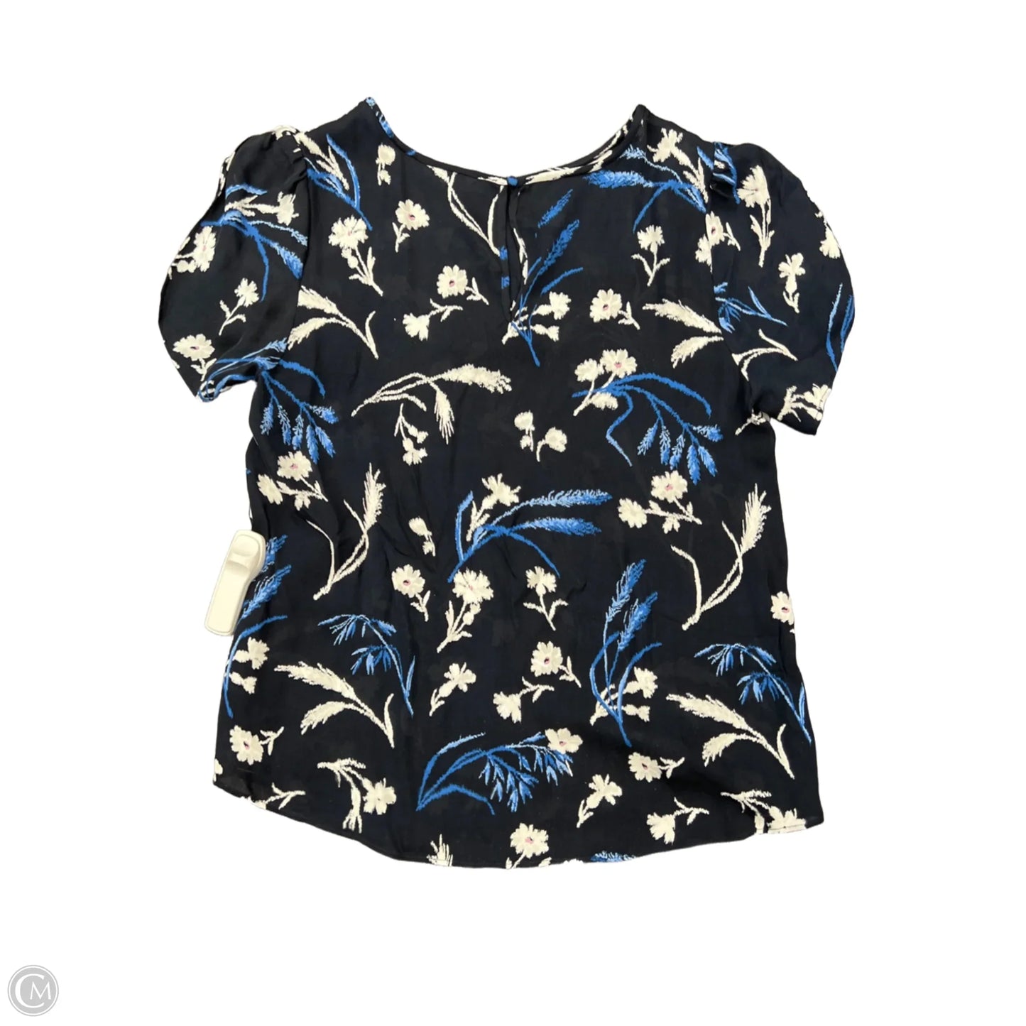 Top Short Sleeve By Joie In Blue, Size: M