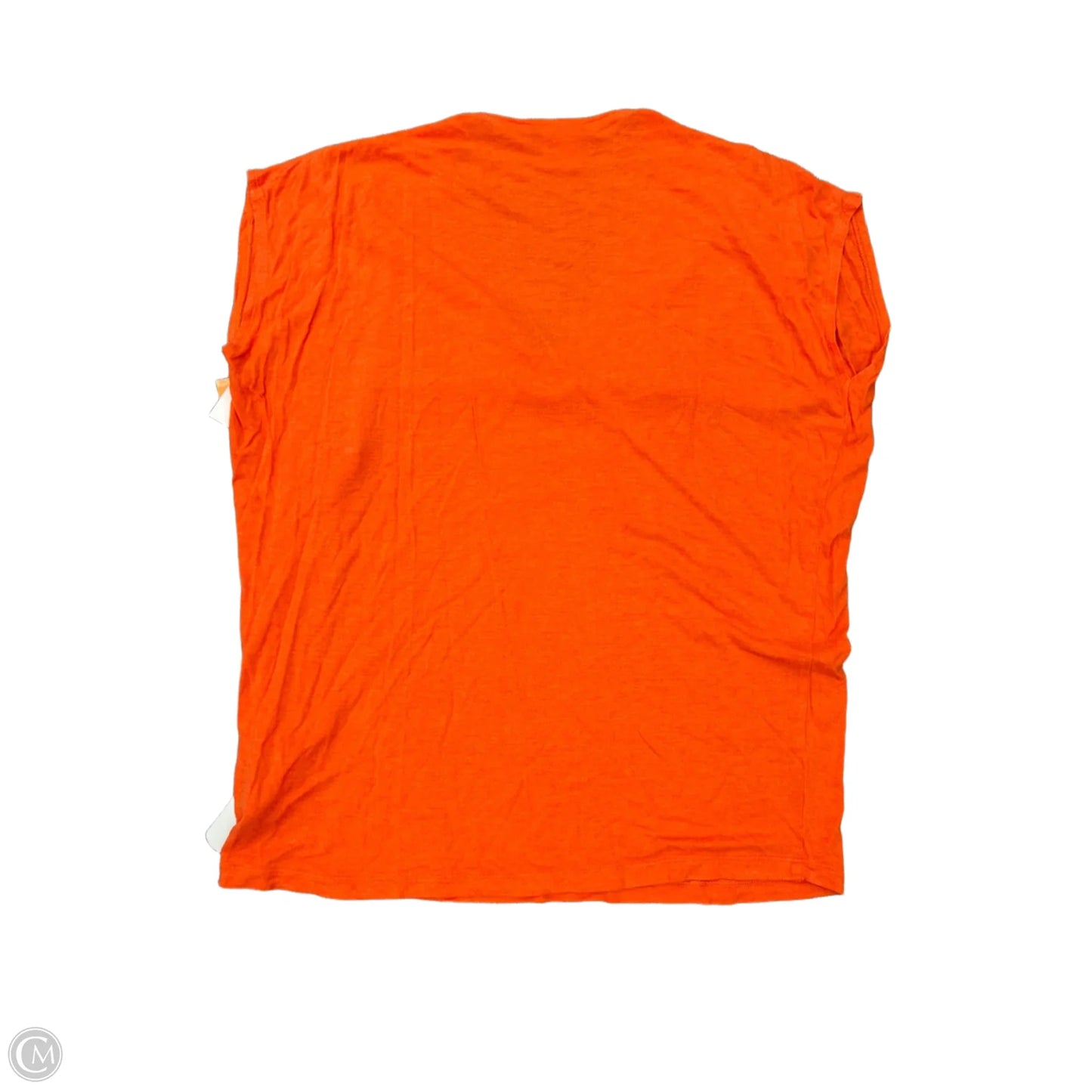 Top Sleeveless By Cabi In Orange, Size: L