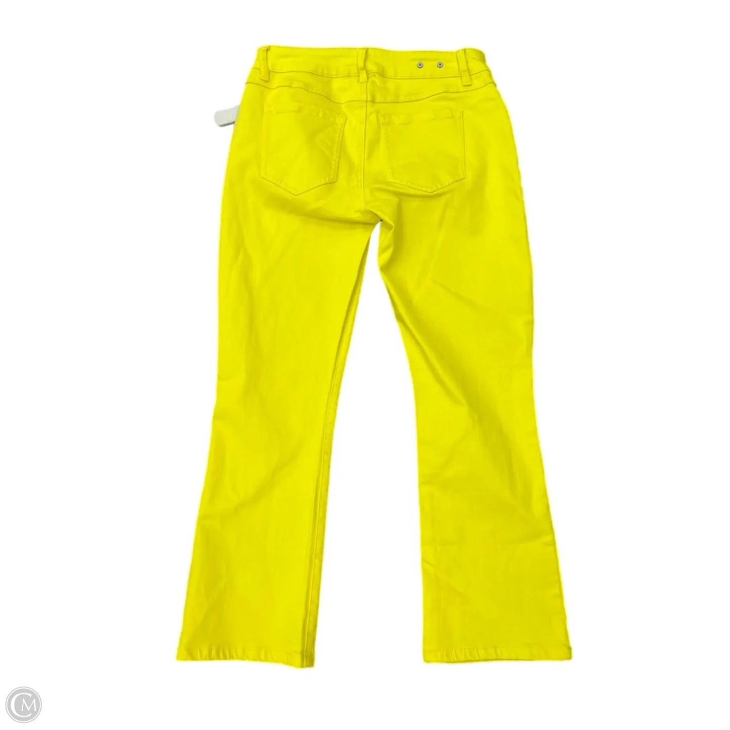 Jeans Boot Cut By Cabi In Yellow, Size: 2